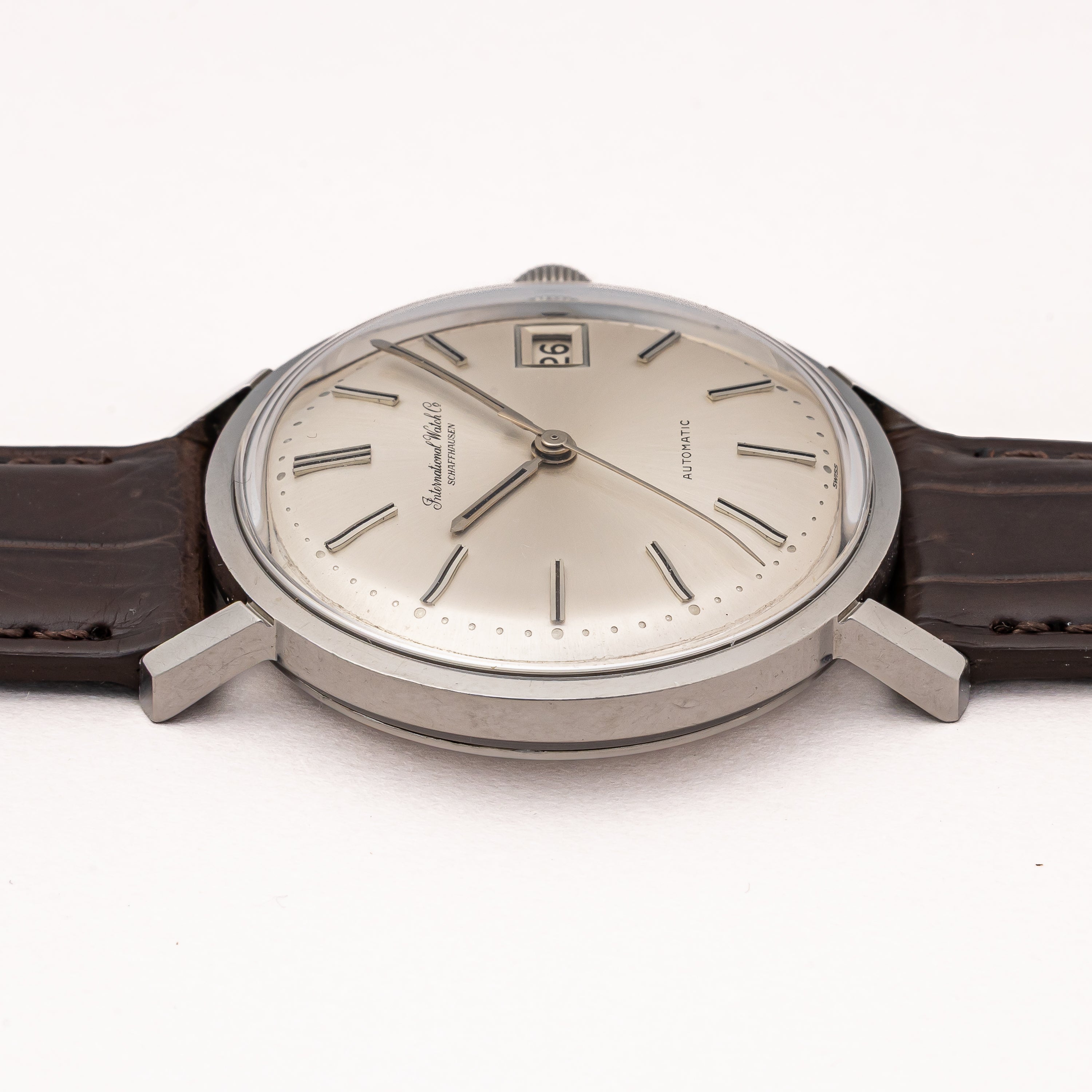 IWC ラウンドケース 1966年製 ペラトン式自動巻き Cal.8541 Ref.808A ボンベダイヤル