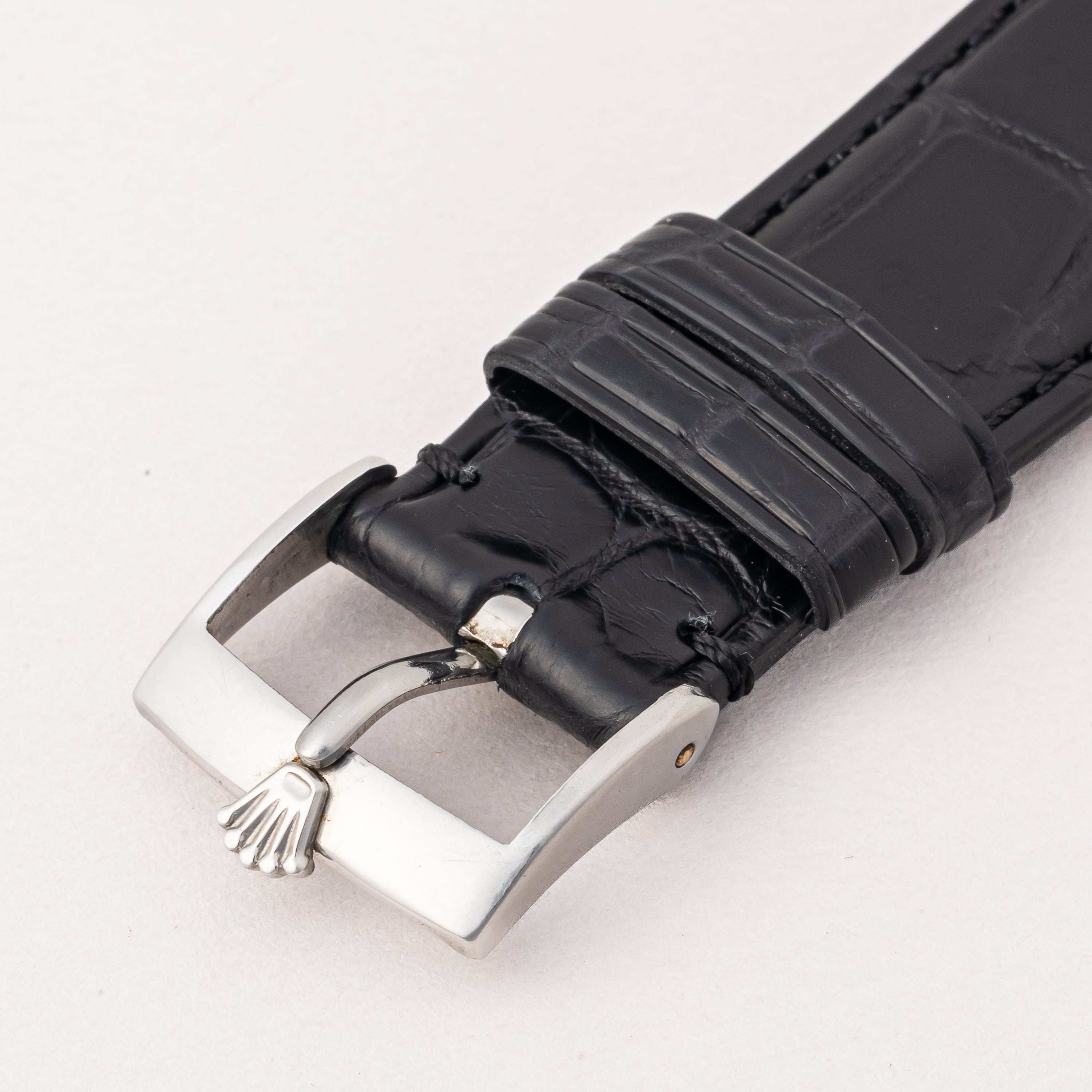 ロレックス チェリーニ 1968年製 Ref.3805 18金ホワイトゴールド 純正尾錠付き