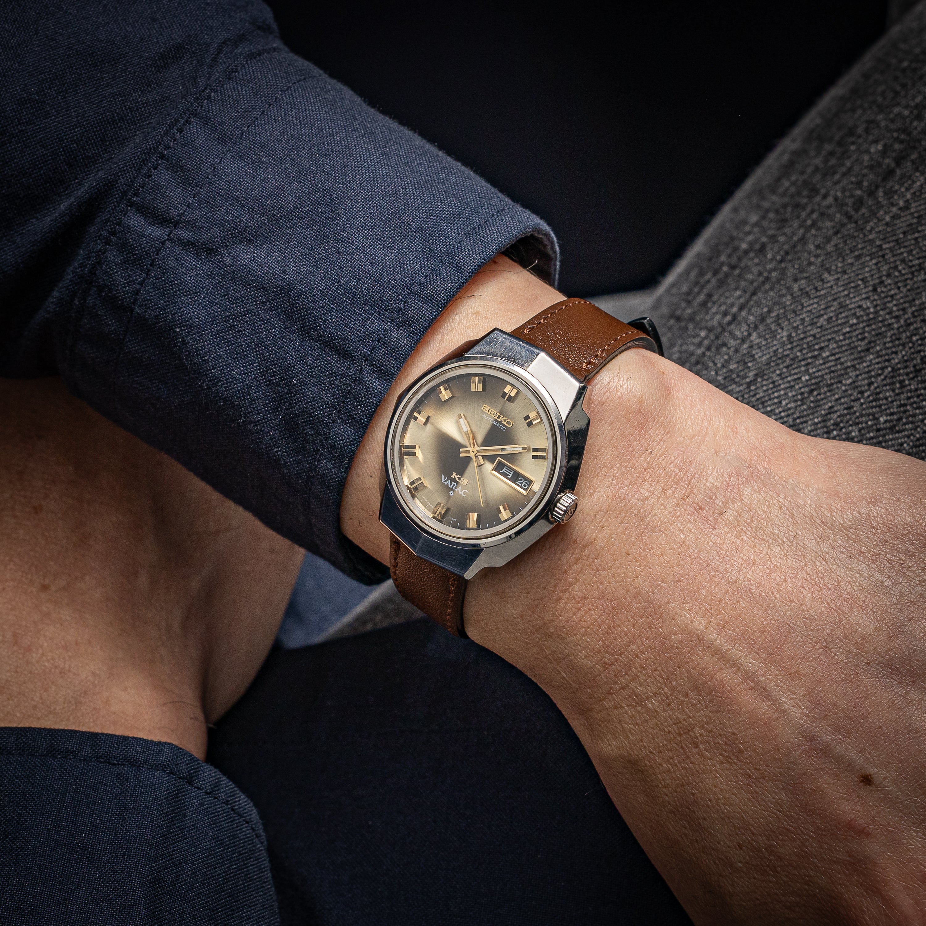 キングセイコー バナック 1972年製 56KS Ref.5626-7140 シャンパンダイヤル