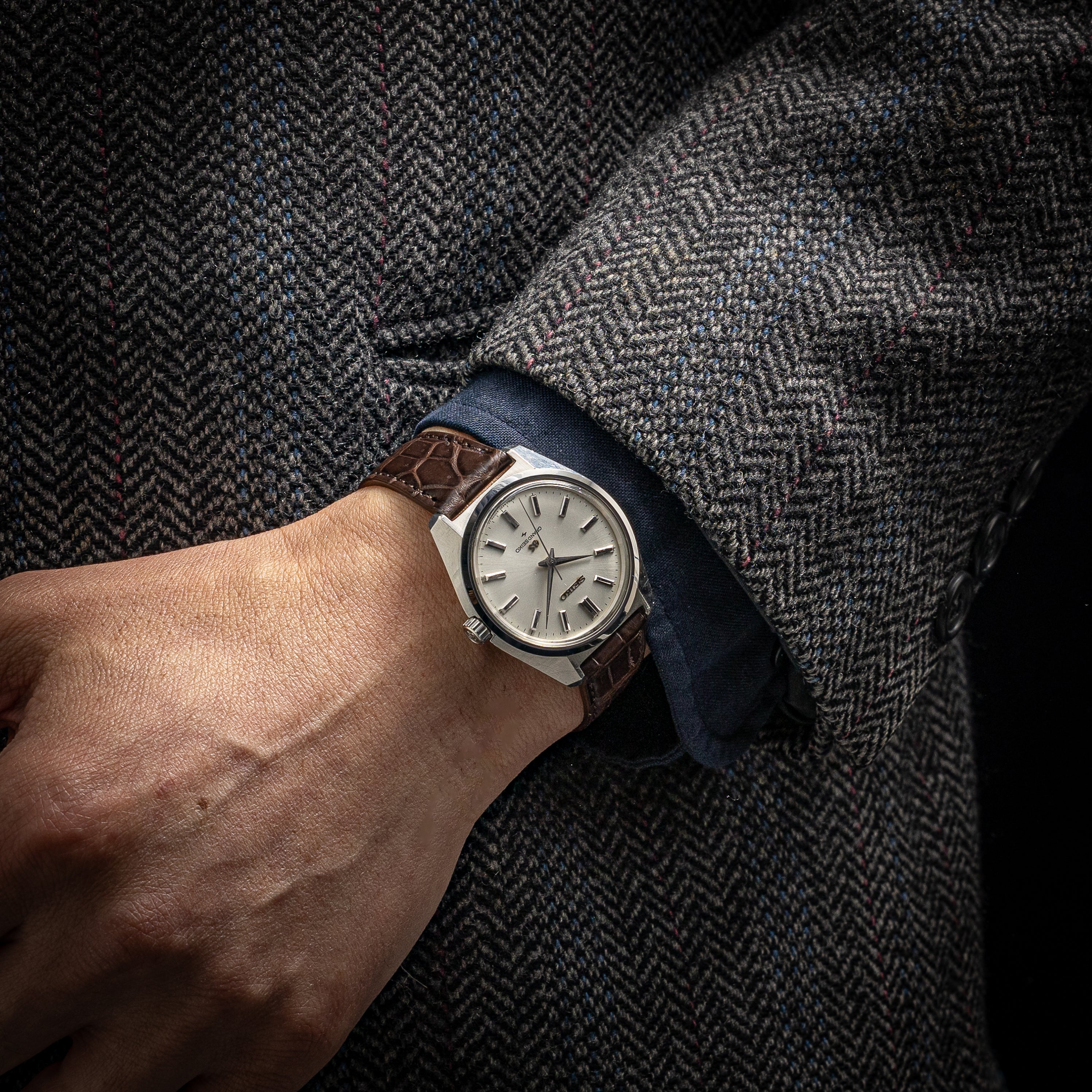 グランドセイコー 1968年製 Ref.4420-9000 44GS後期 セイコースタイルケース 手巻きノンデイト