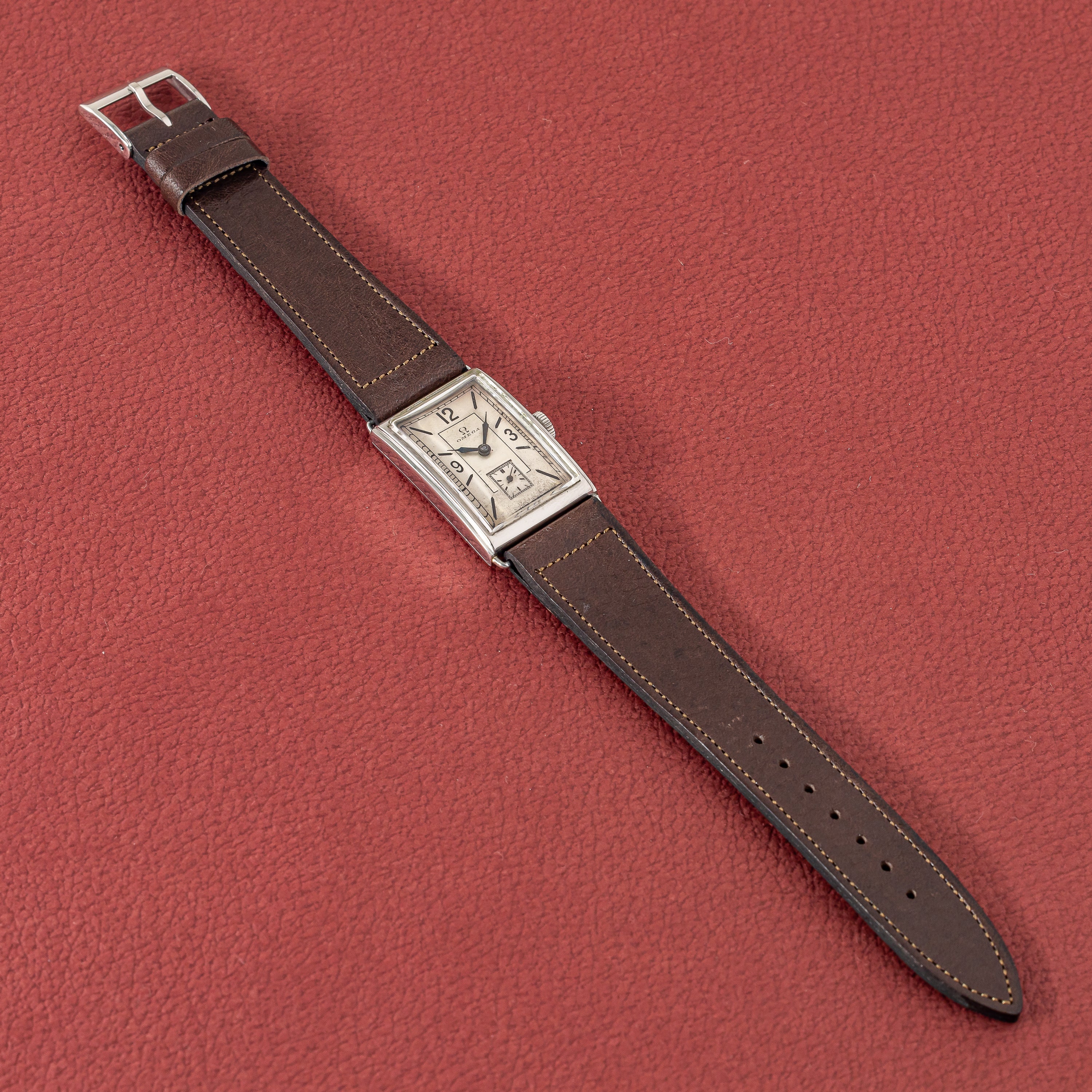 オメガ レクタンギュラー 1930年代製 手巻き Cal.20F スモールセコンド