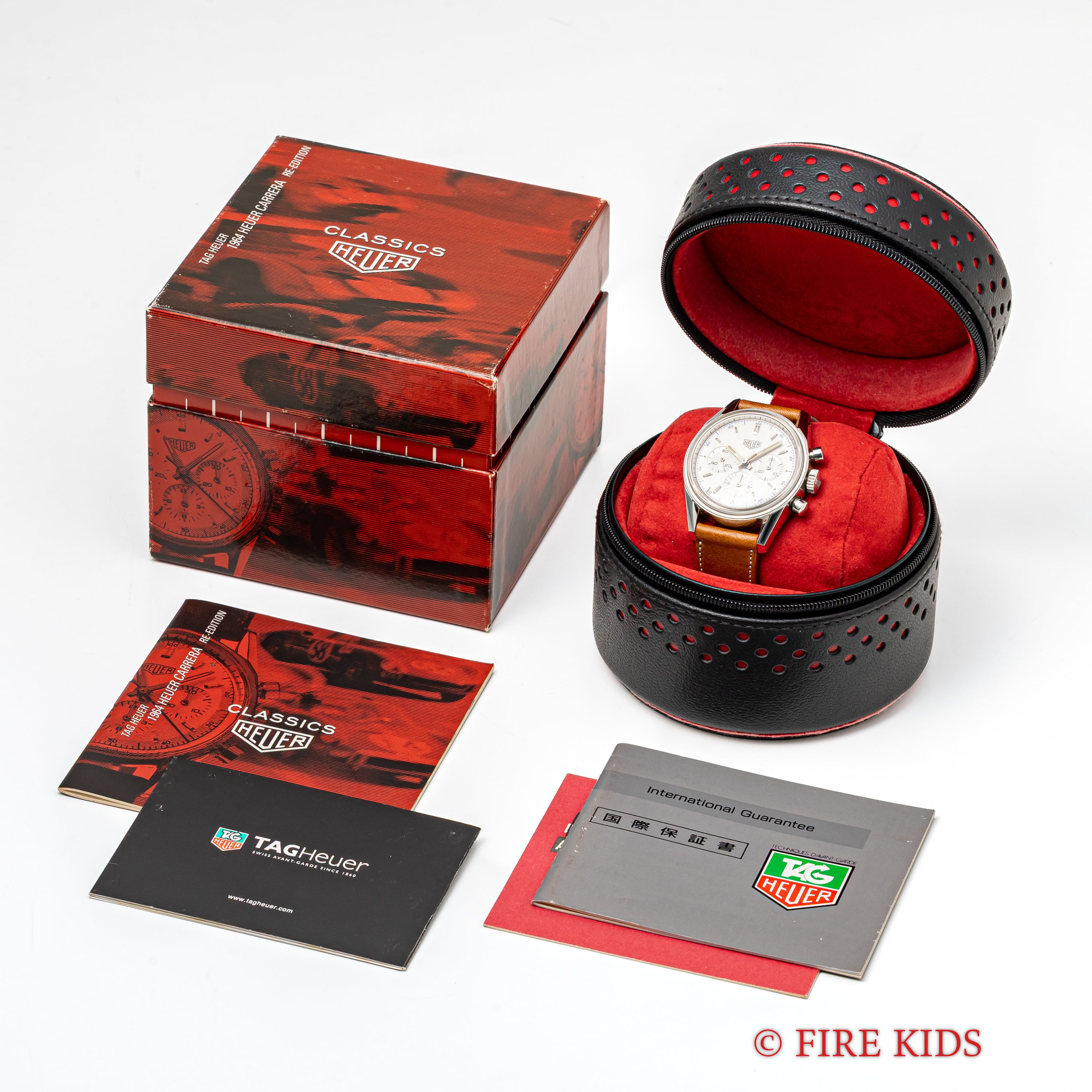 ホイヤー カレラ クラッシッククロノグラフ 1990年代製 Ref.CS3110 手巻き 箱付き