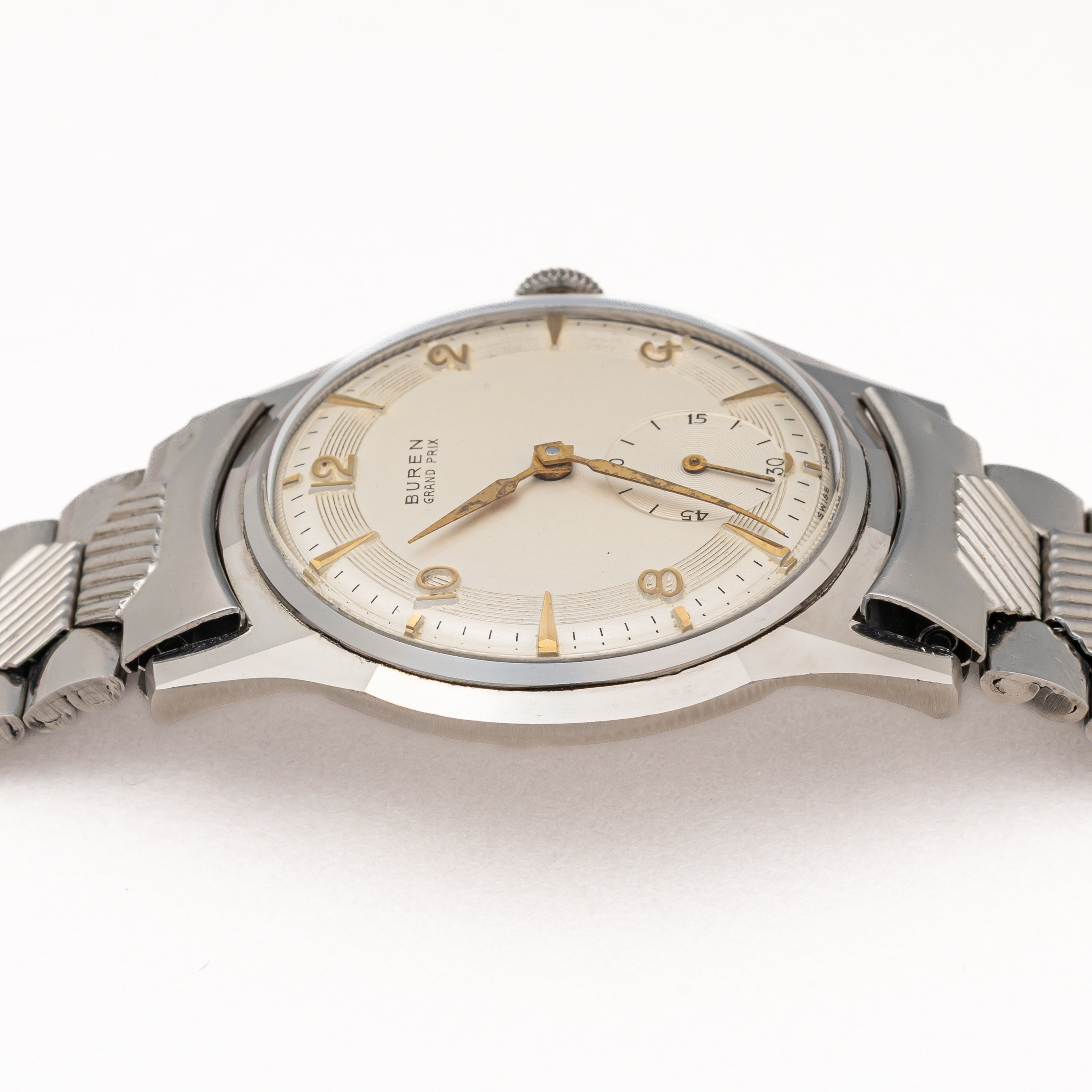 ビューレン グランプリ 手巻き 1950年代前半 Cal.381 スモセコ 未使用品