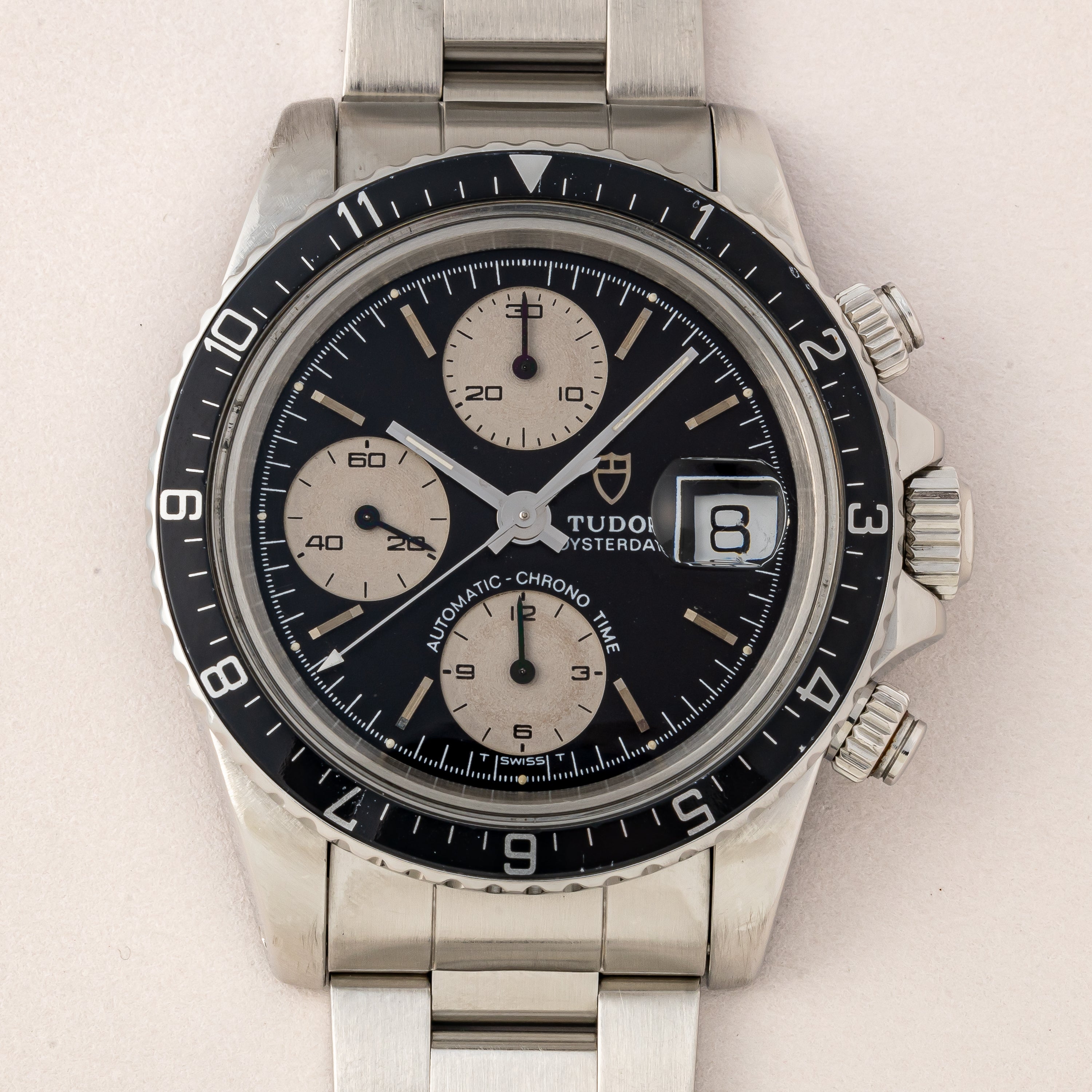 チューダー クロノタイム 1992年製 Ref.79170前期 逆パンダ 王冠リューズ 回転ベゼル