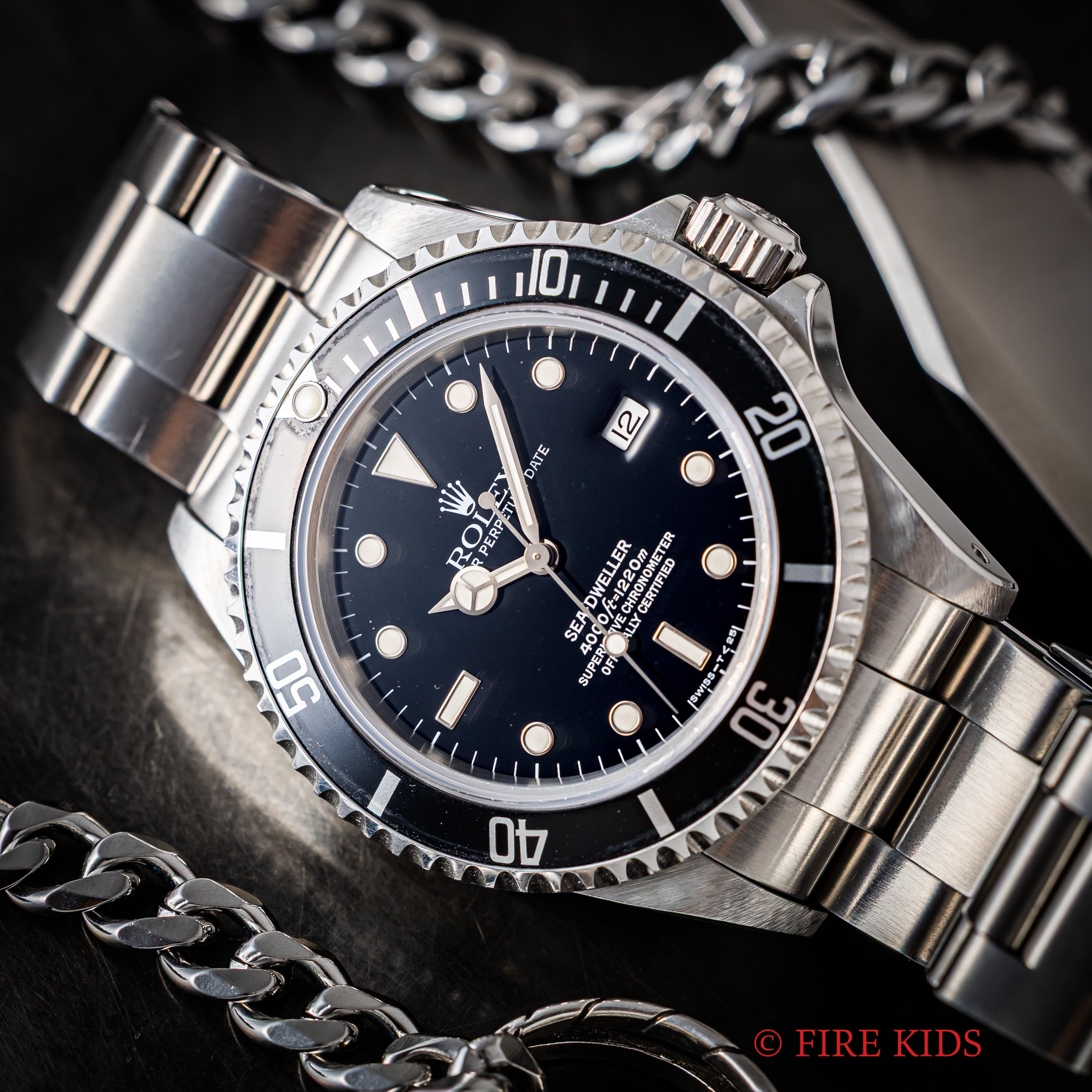 ロレックス シードゥエラー 1996年製 Ref.16600 トリチウム夜光 箱、ギャランティー付き