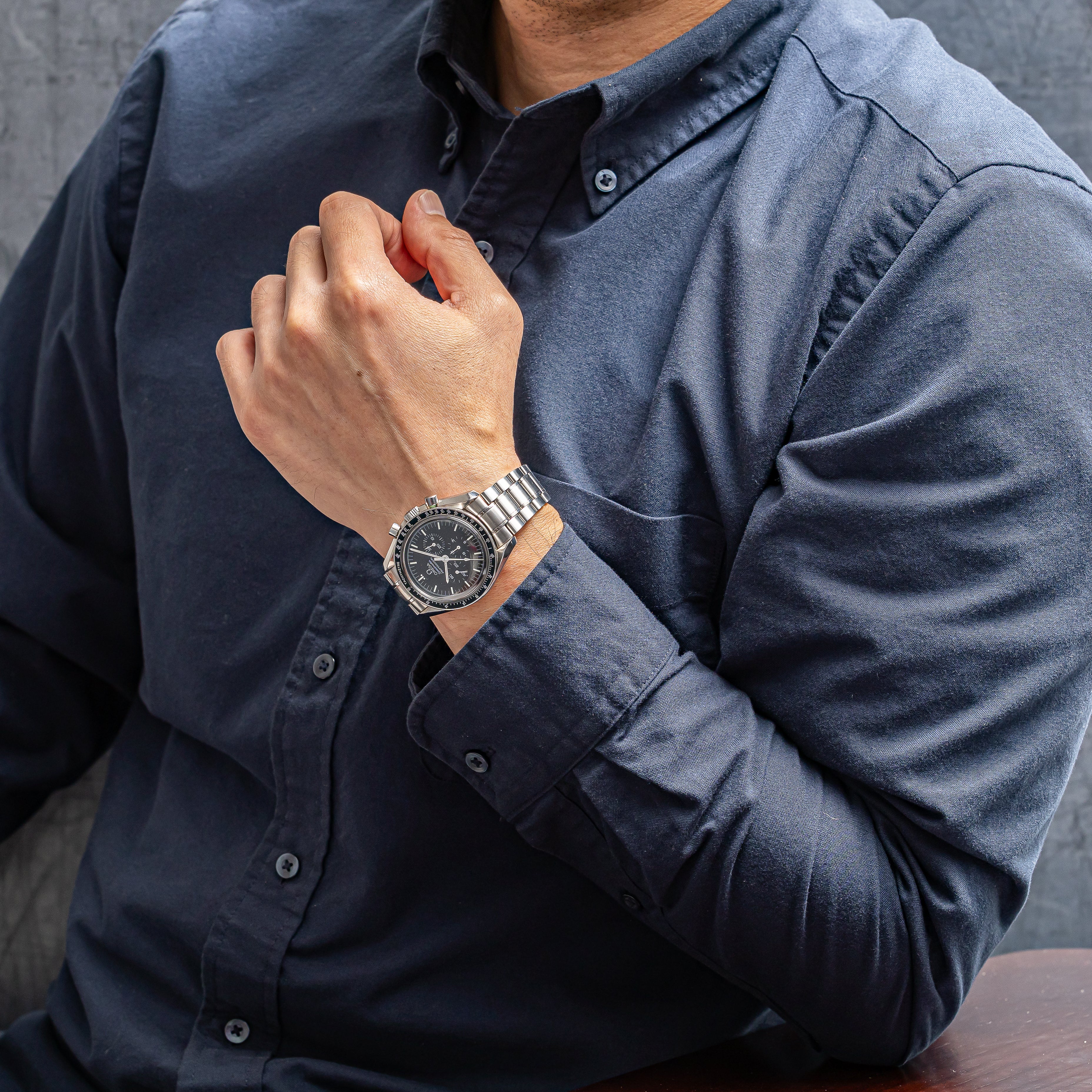 オメガ スピードマスター プロフェッショナル アポロ11号 30周年記念 1999年製 純正ブレス