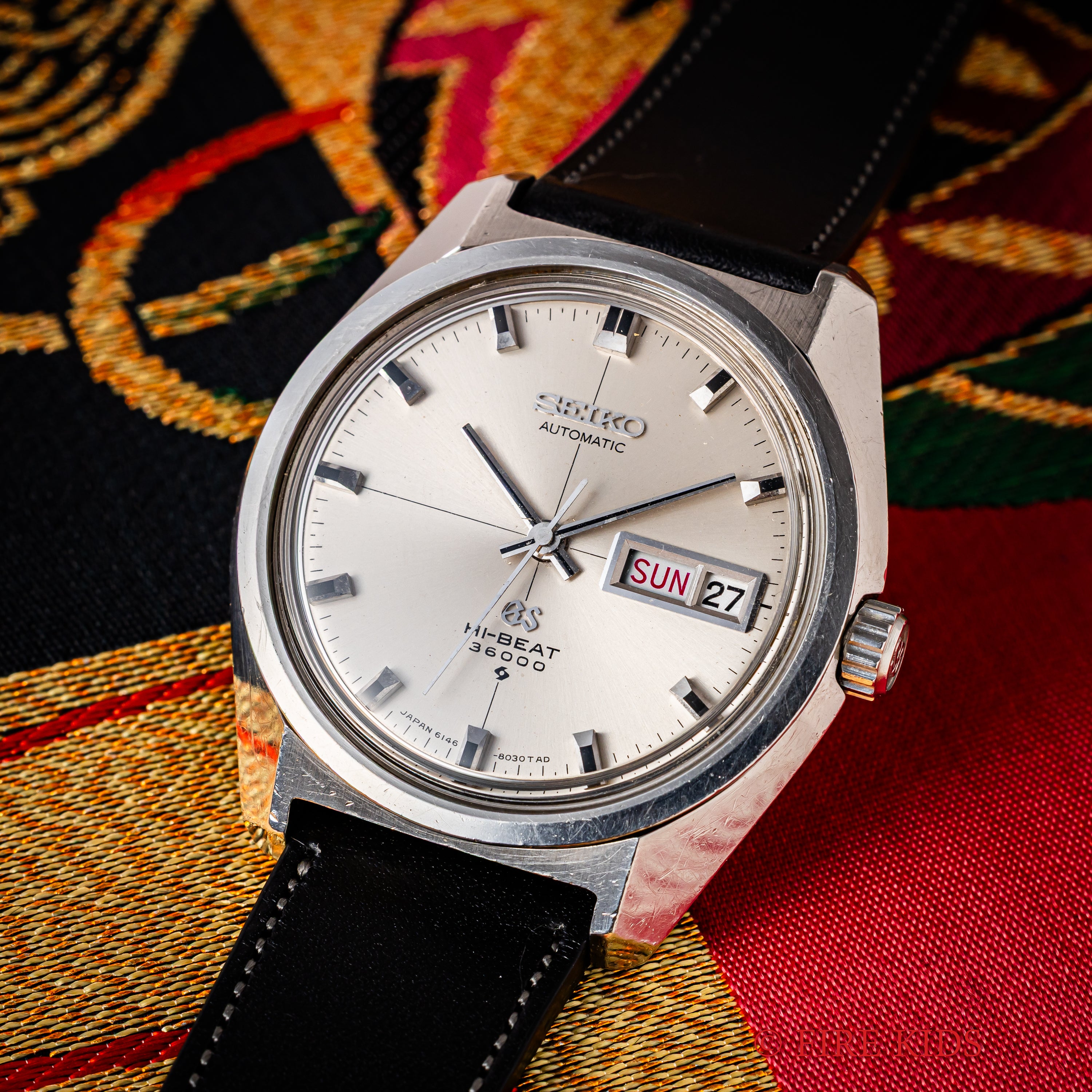 セイコー 61GS 36000 Ref.6146-8000 1968年製 クロスライン