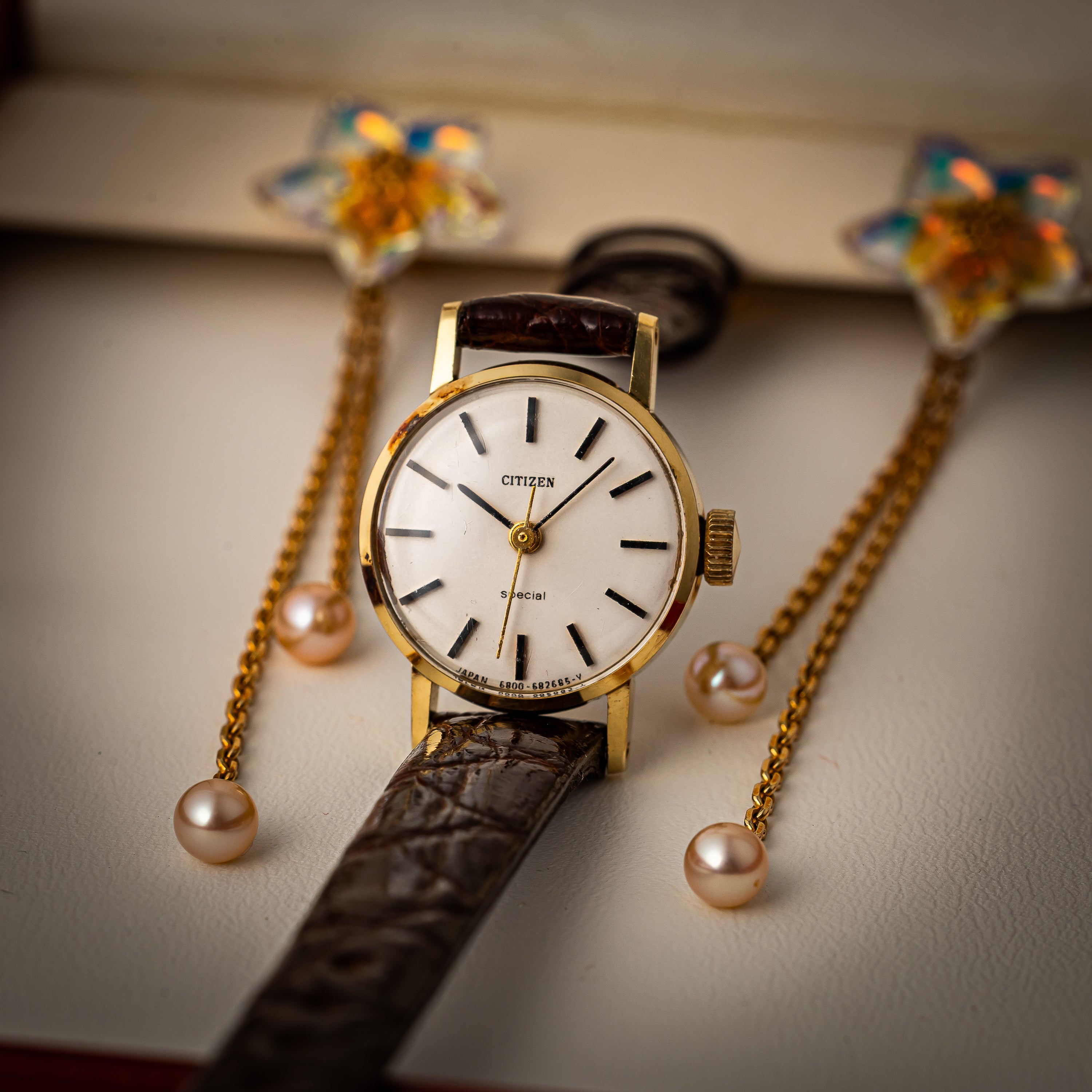シチズン スペシャル 1967年製 レディースモデル 14KYG 手巻き