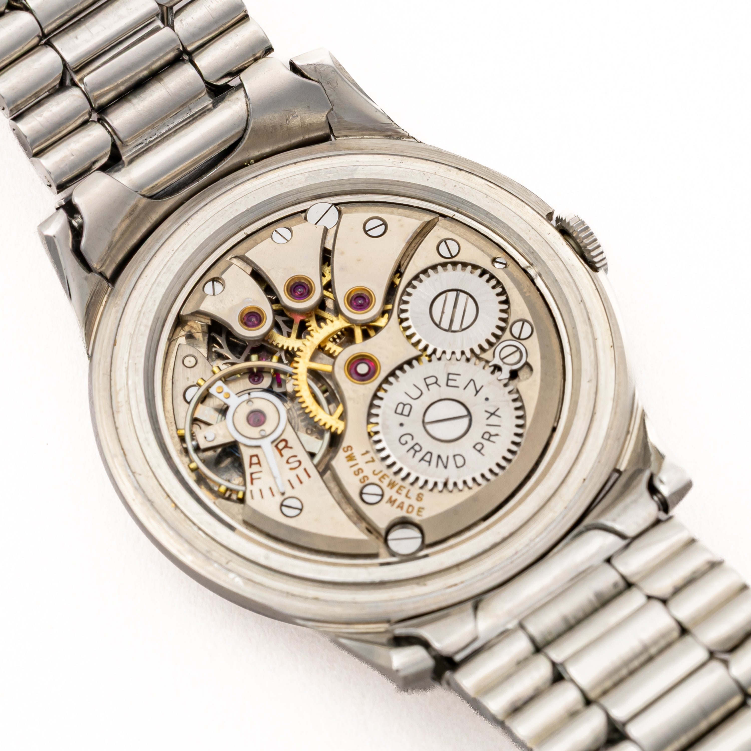 ビューレン グランプリ 手巻き 1950年代前半 Cal.381 スモセコ 未使用品