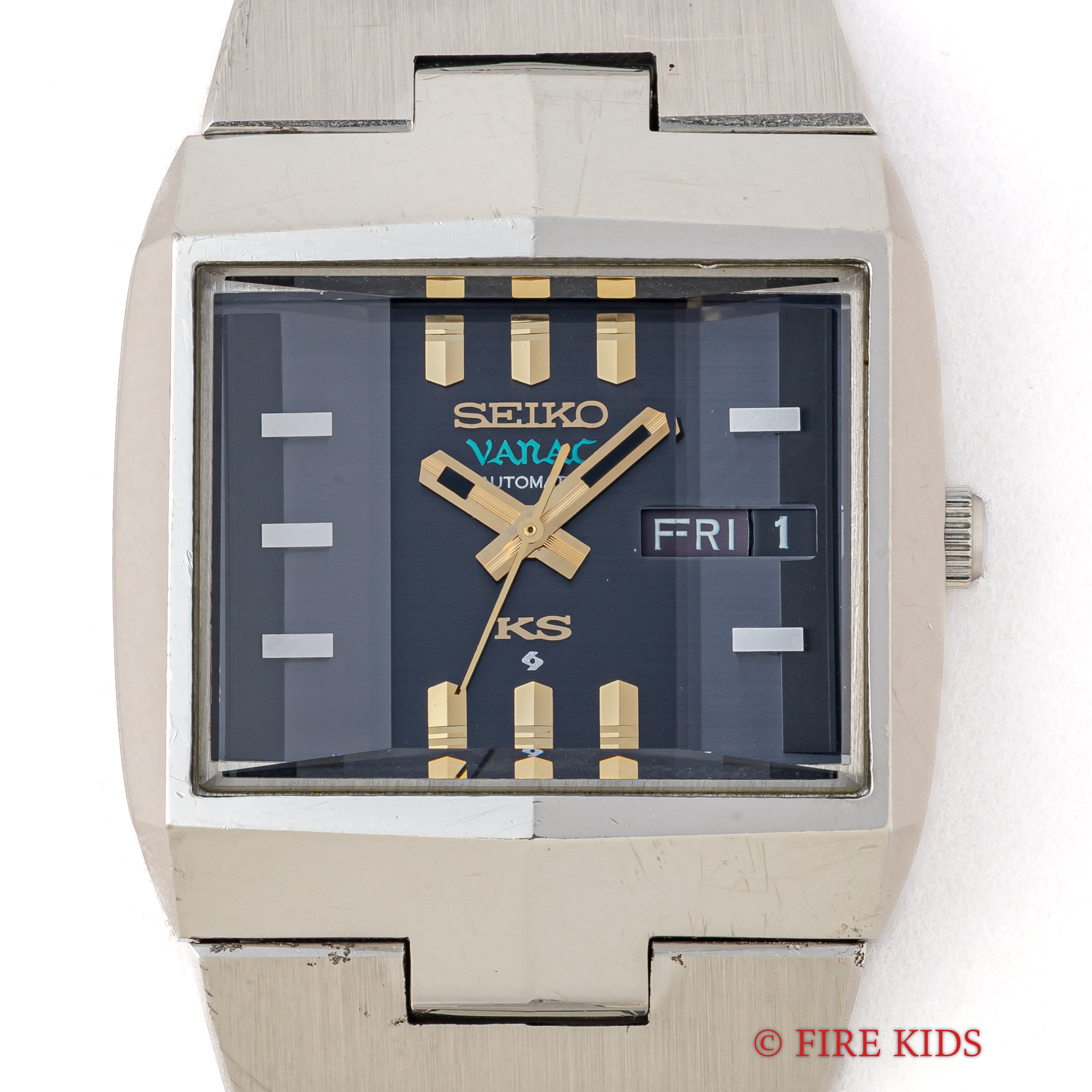 キングセイコー バナック 1973年製 Ref.5626-5050 パープルダイヤル カットガラス 自動巻き