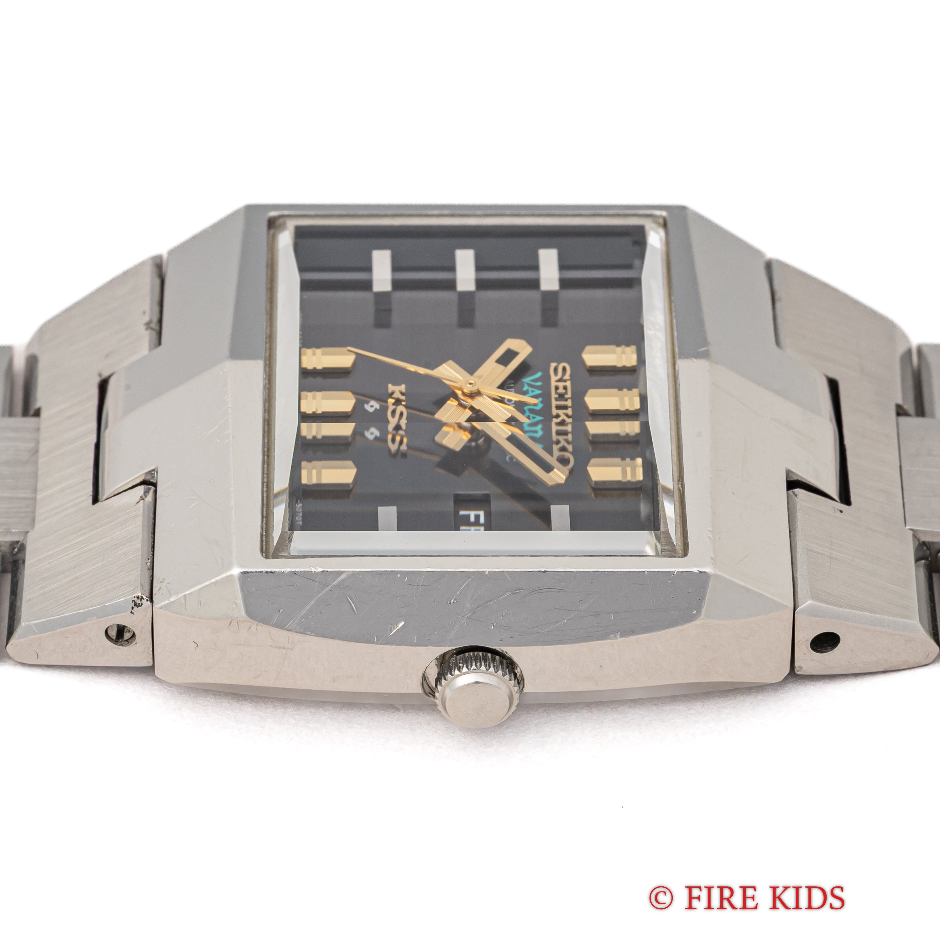 キングセイコー バナック 1973年製 Ref.5626-5050 パープルダイヤル カットガラス 自動巻き