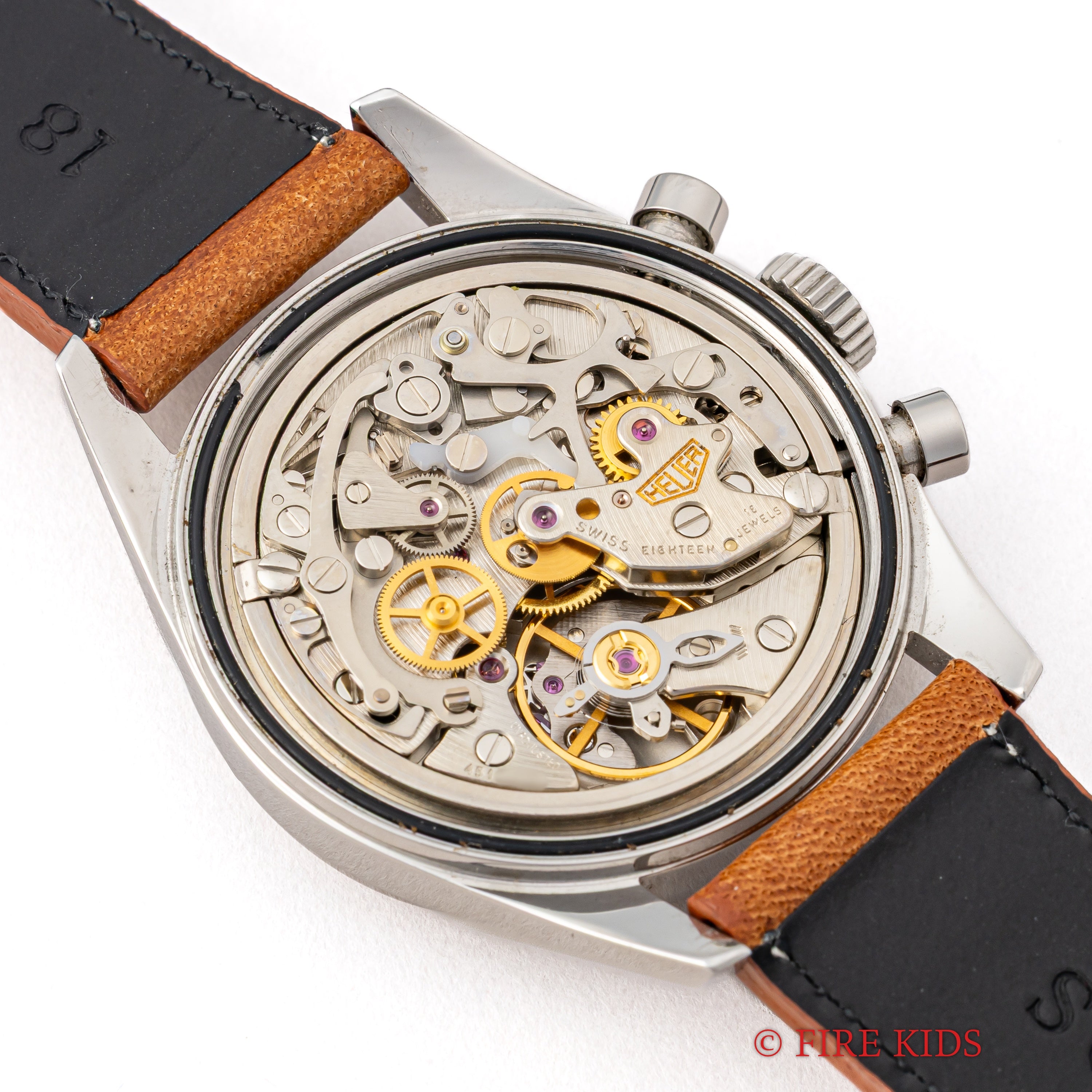 ホイヤー カレラ クラッシッククロノグラフ 1990年代製 Ref.CS3110 手巻き 箱付き