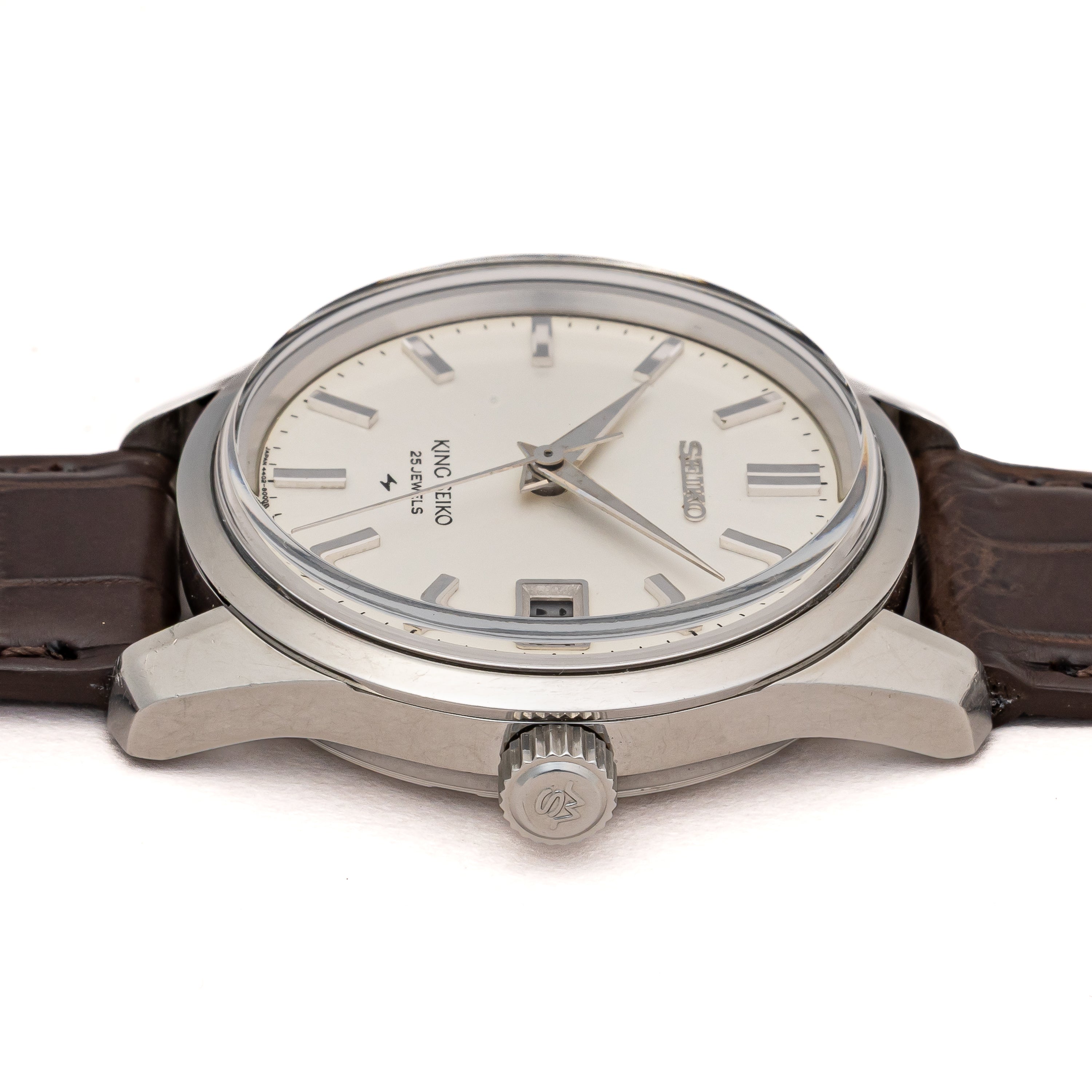 キングセイコー 1968年製 Ref.4402-8000最後期型 亀戸マーク入りメダリオン 手巻