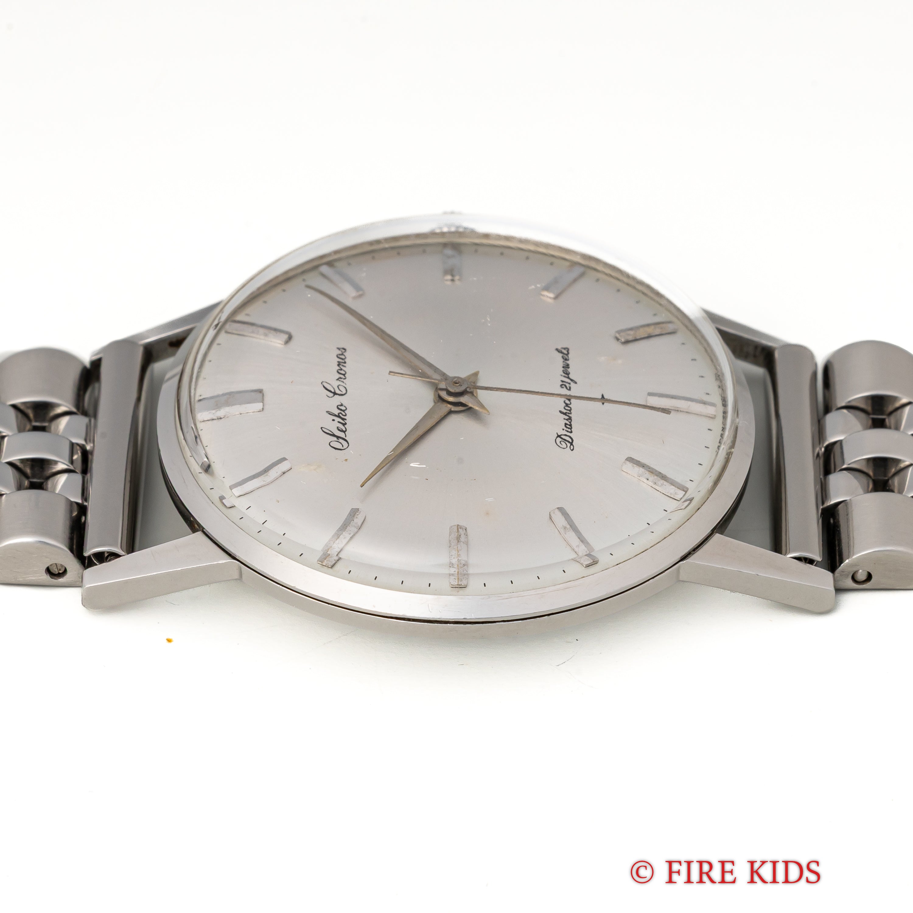 セイコー クロノス 1959年製 手巻き シルバーダイヤル