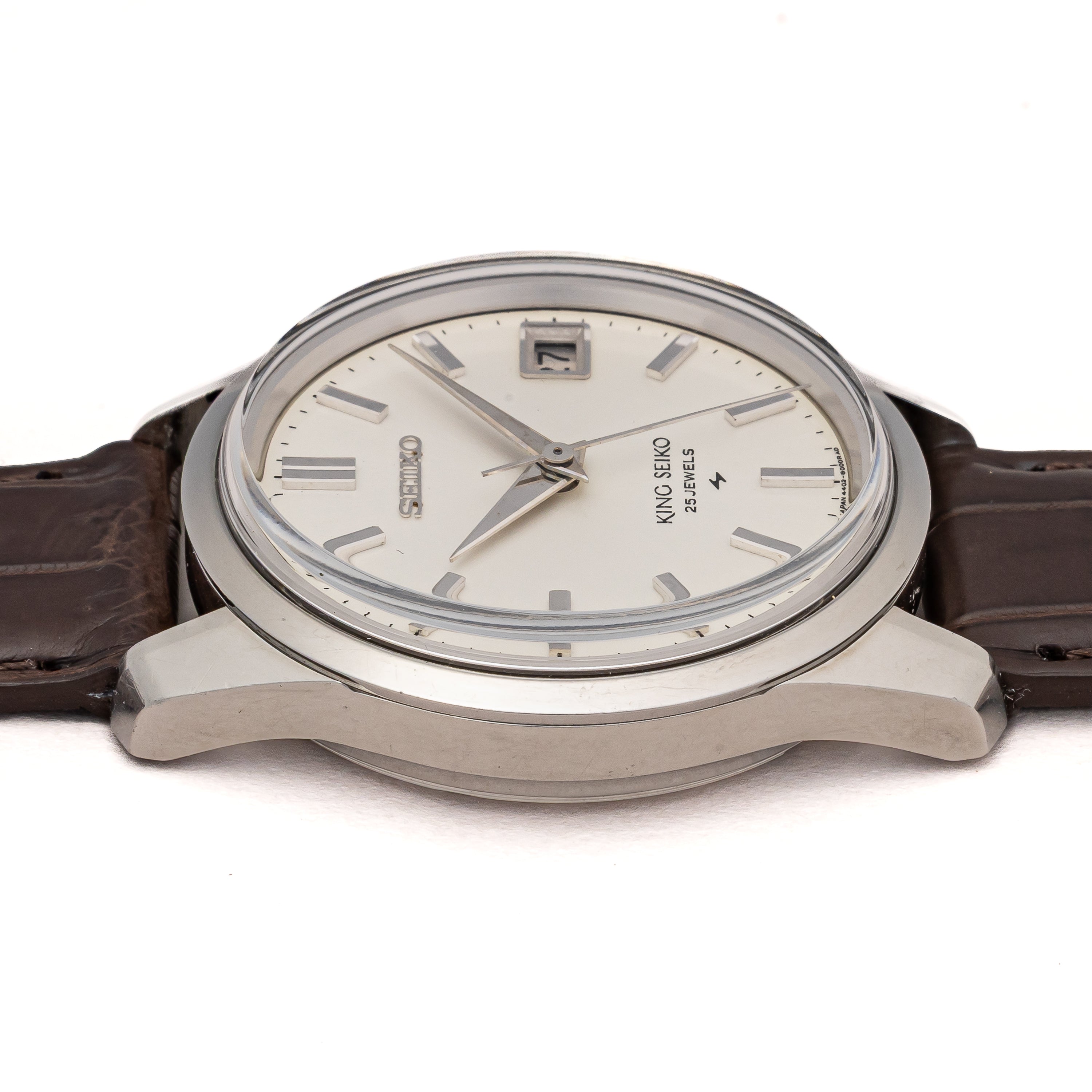 キングセイコー 1968年製 Ref.4402-8000最後期型 亀戸マーク入りメダリオン 手巻