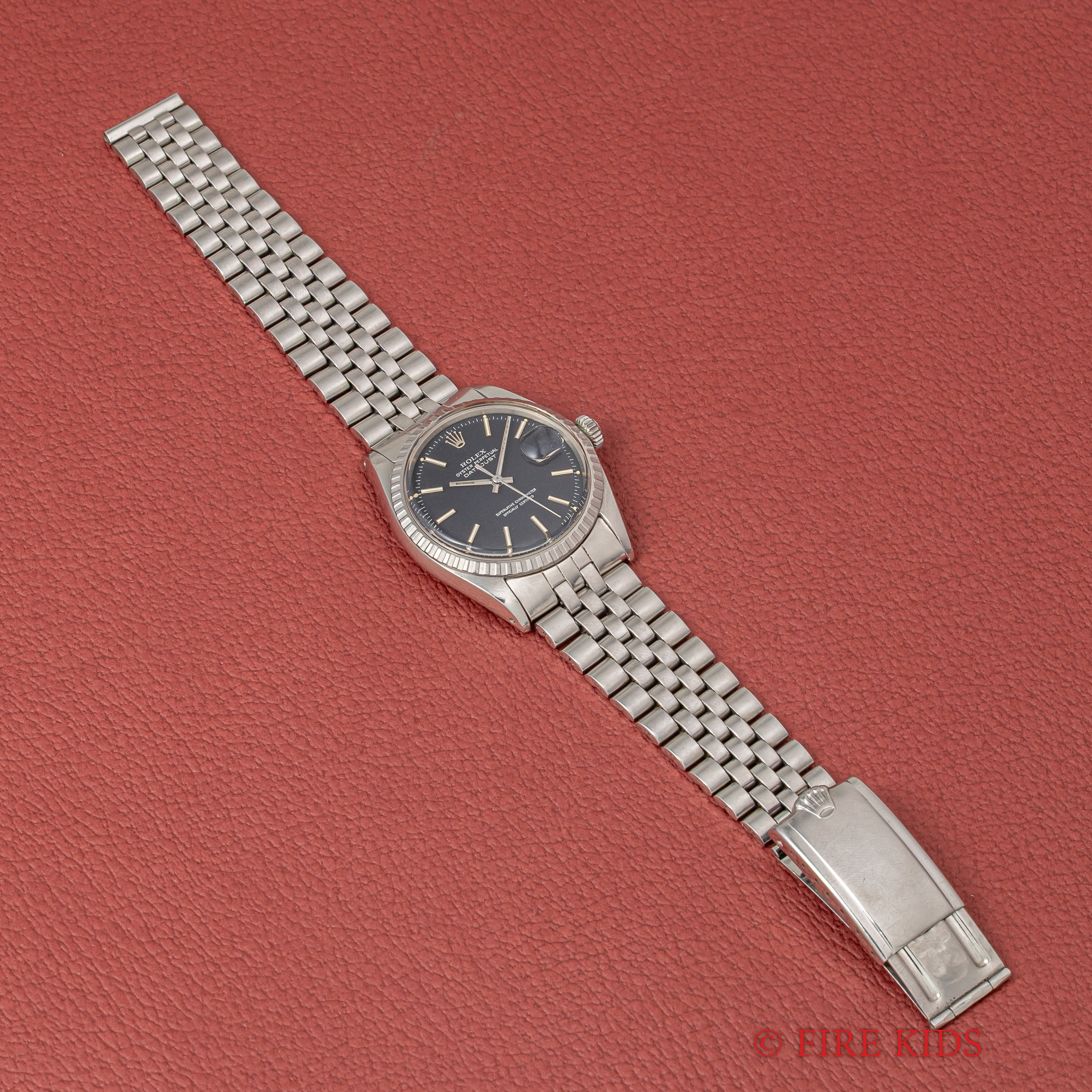 ロレックス デイトジャスト コンフェッティダイヤル 1971年製 Ref.1603 レッドアイ 純正ジュビリーブレス