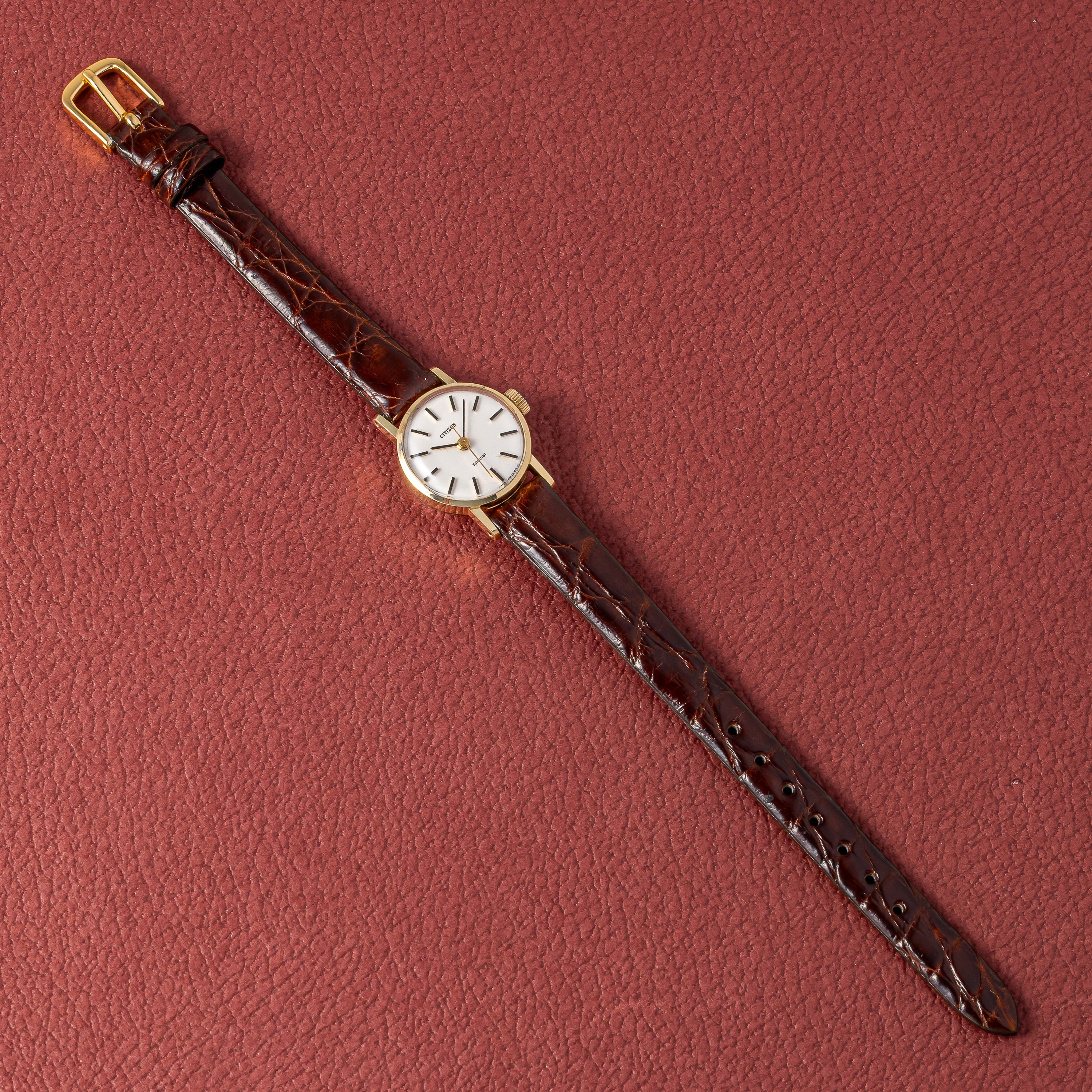 シチズン スペシャル 1967年製 レディースモデル 14KYG 手巻き