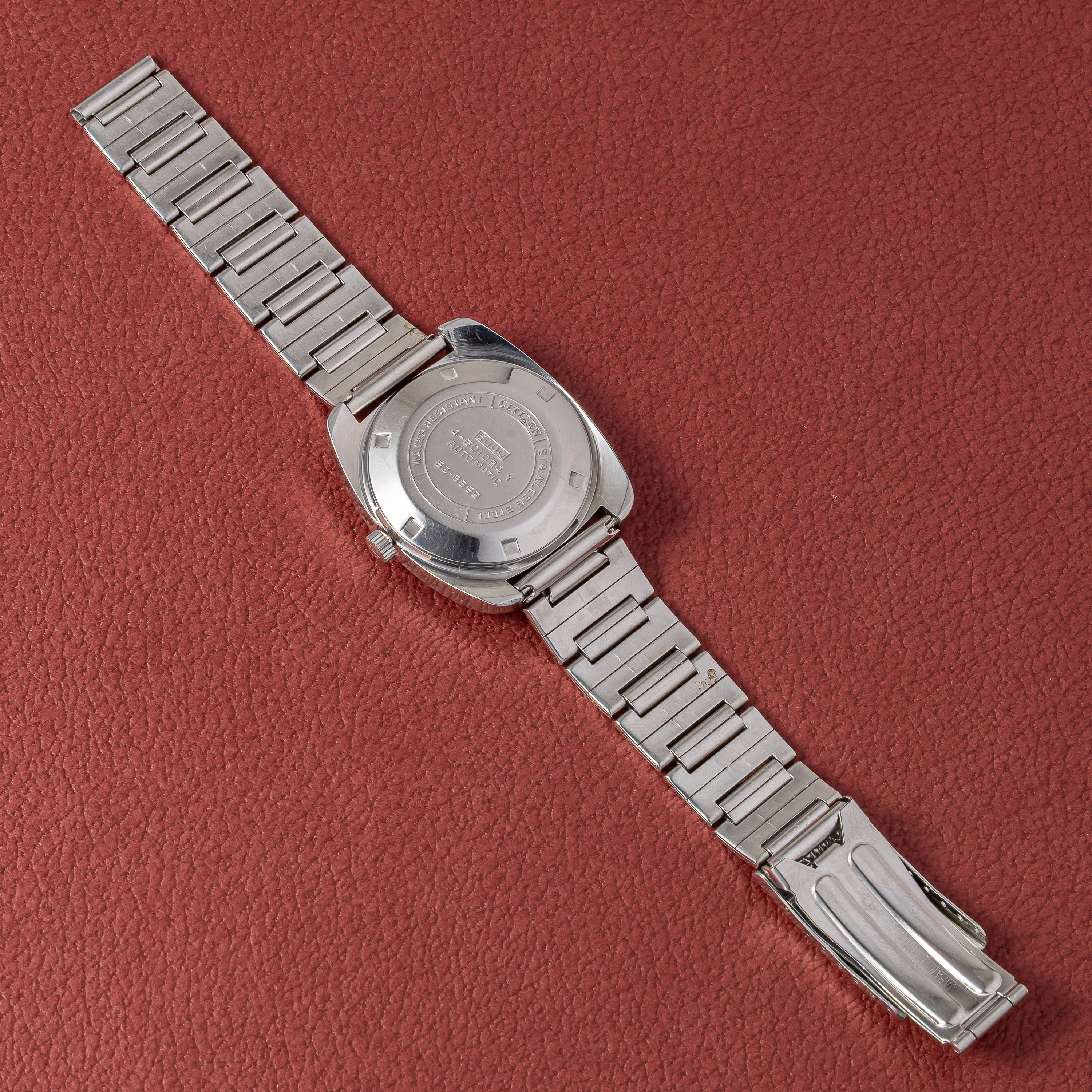 シチズン 1975年製 オートマチック ブルーダイヤル 純正ブレス付き