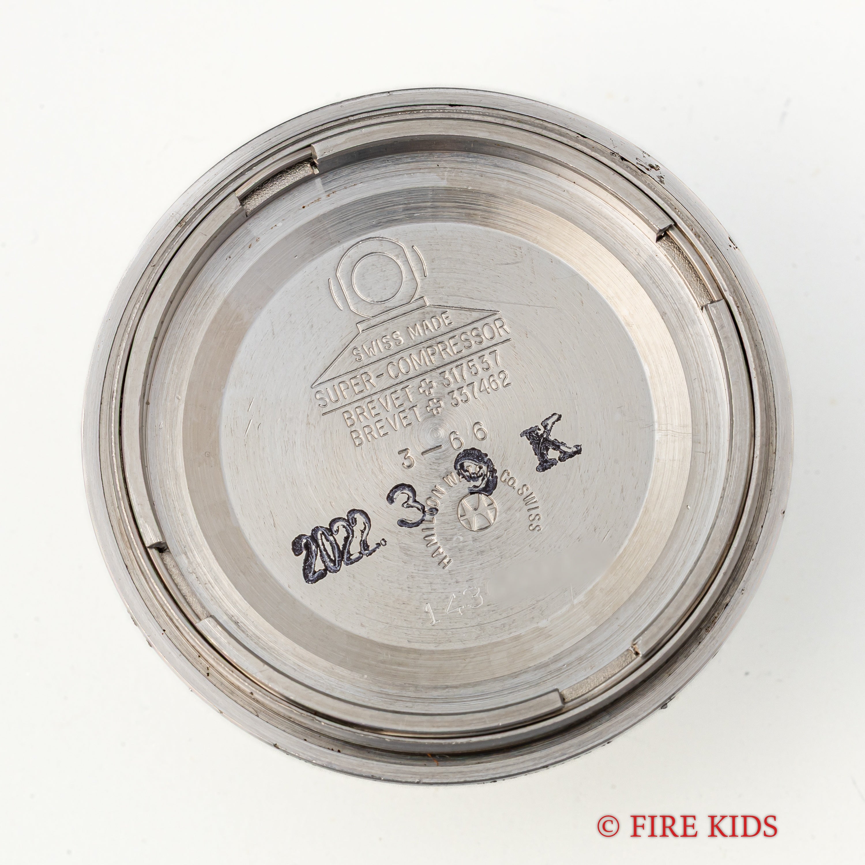 ハミルトンアクアデイト600 スーパーコンプレッサーケース 1960年代 ダイバー