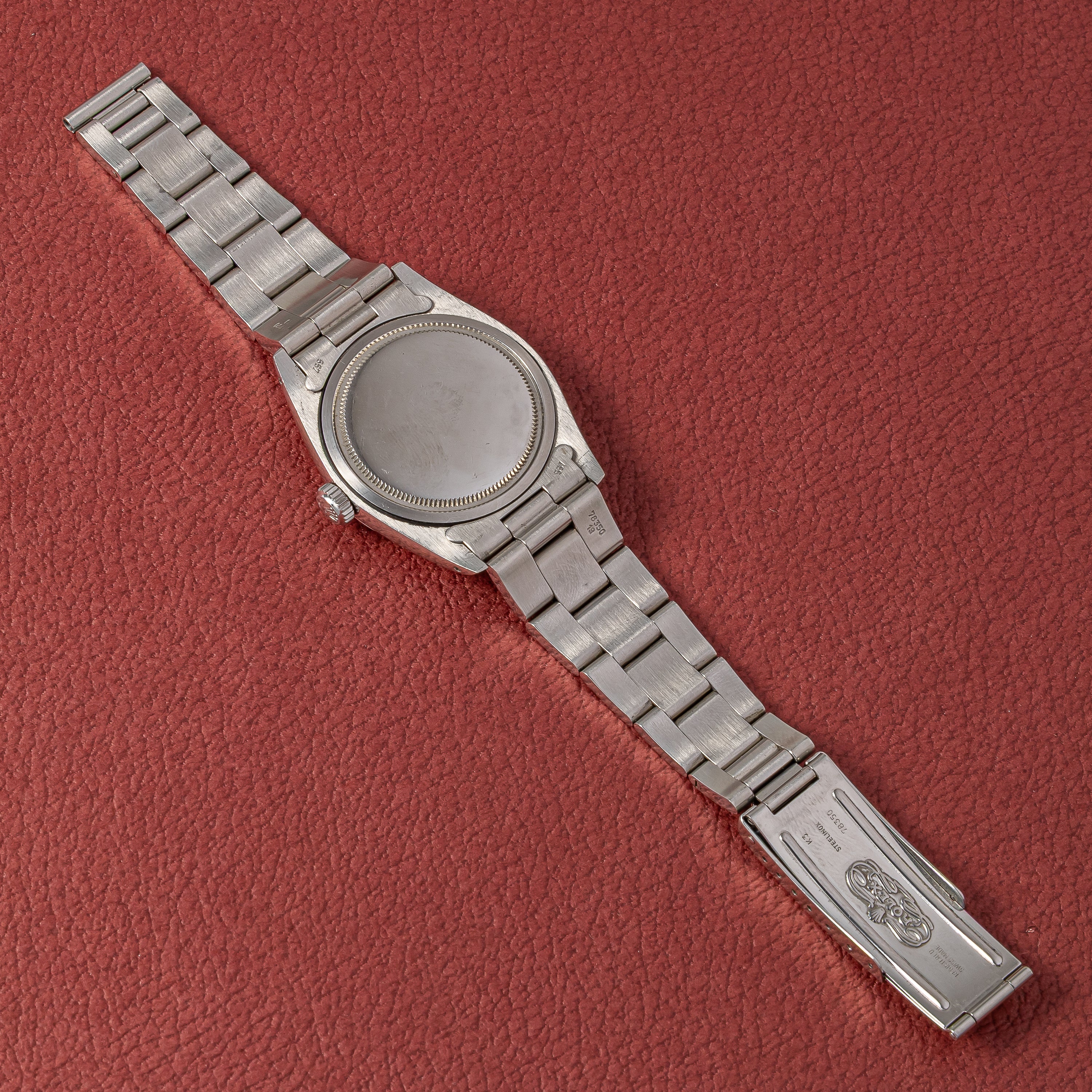 ロレックス オイスター プレシジョン 1985年製 手巻き Ref.6426 シルバーダイヤル