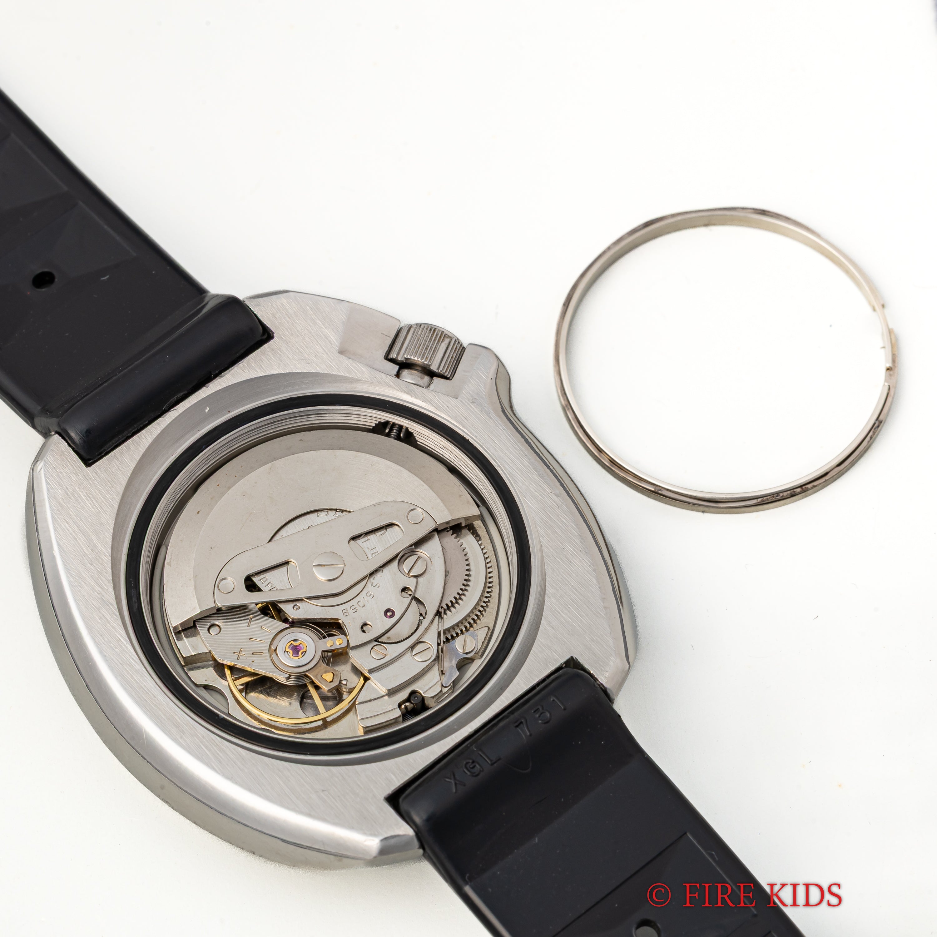 セイコー 150mダイバー 2nd後期 植村ダイバー 1974年製 自動巻き Ref.6105-8110 オリジナルラバーベルト