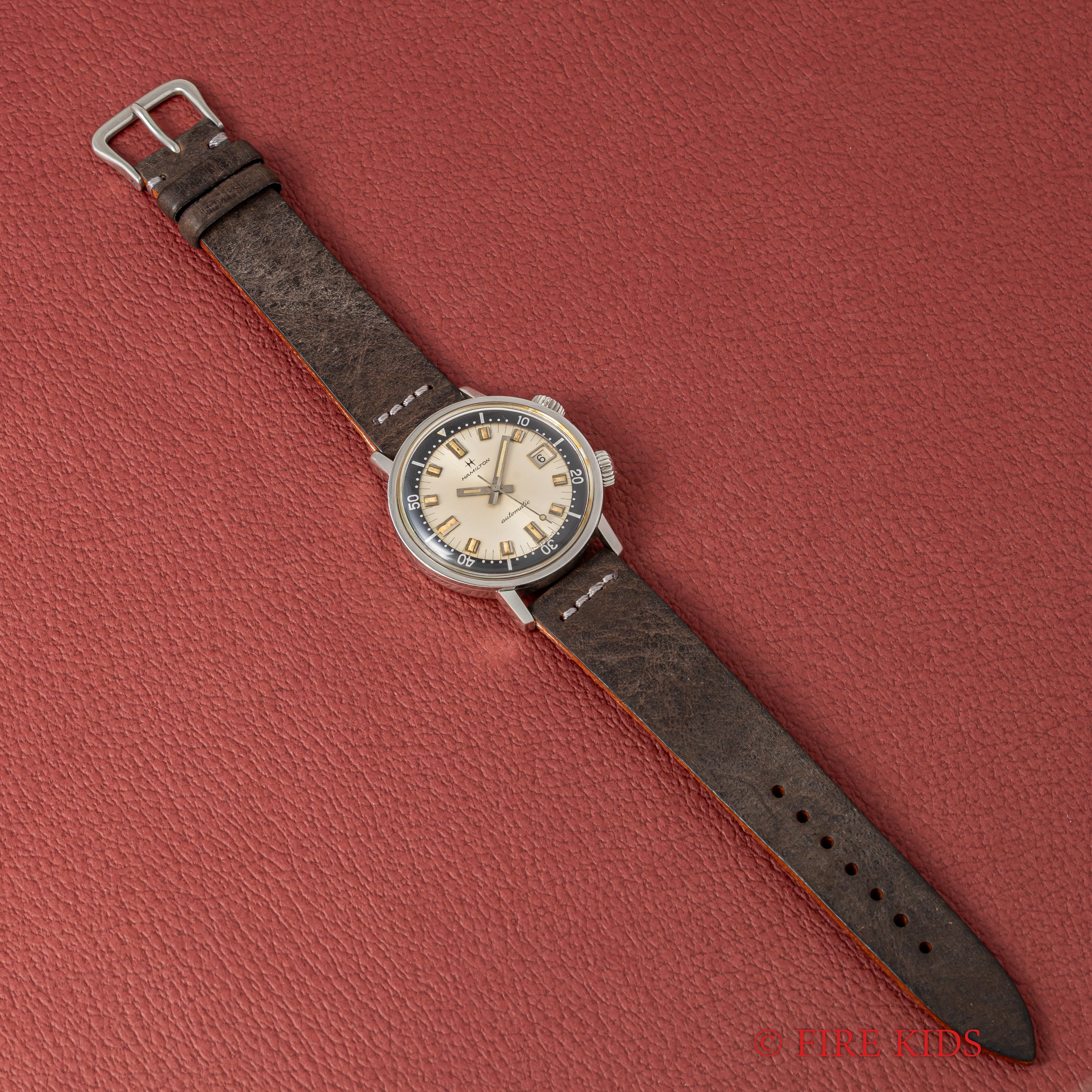 ハミルトンアクアデイト600 スーパーコンプレッサーケース 1960年代 ダイバー