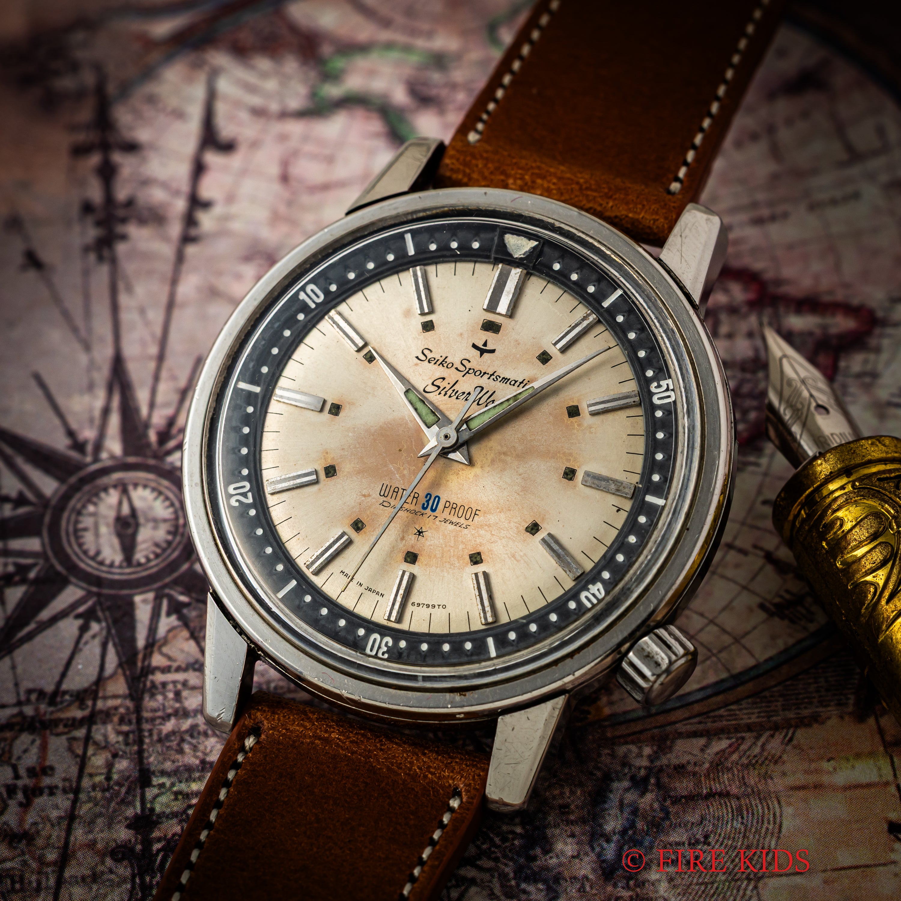 SEIKOスポーツマチック、シルバーウェーブ セイコー スポーツマチック シルバーウェーブ 1964年製 Ref