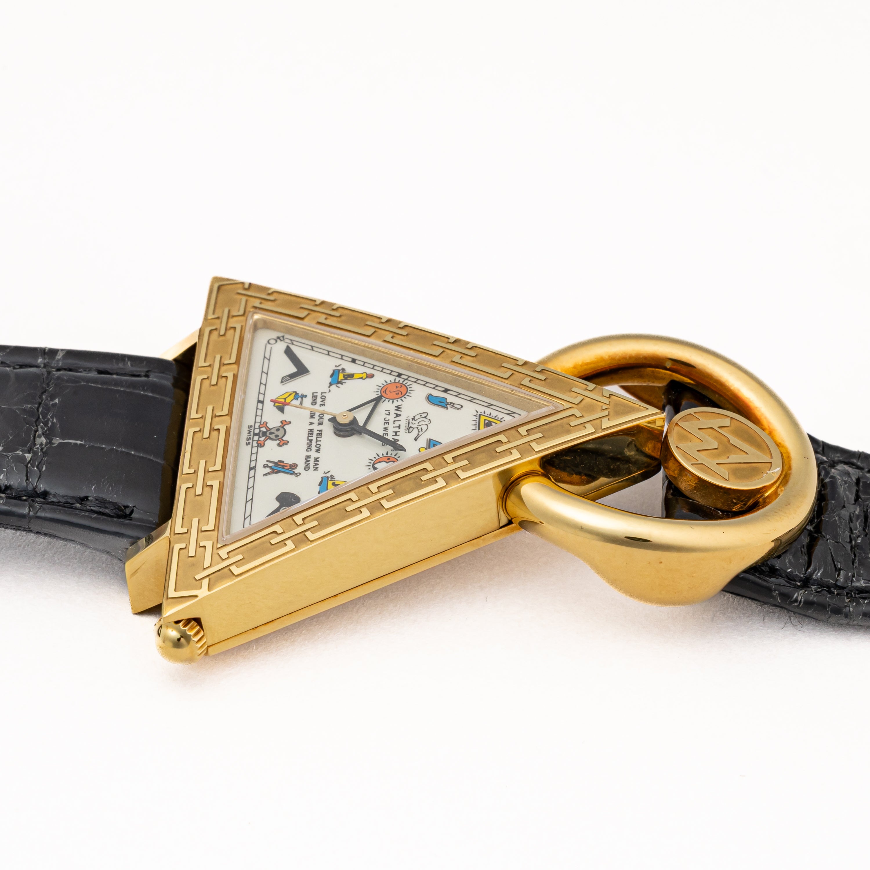 ウォルサム フリーメイソン 手巻き 18金無垢 150周年 150本限定 1999年製 Ref.96380.74