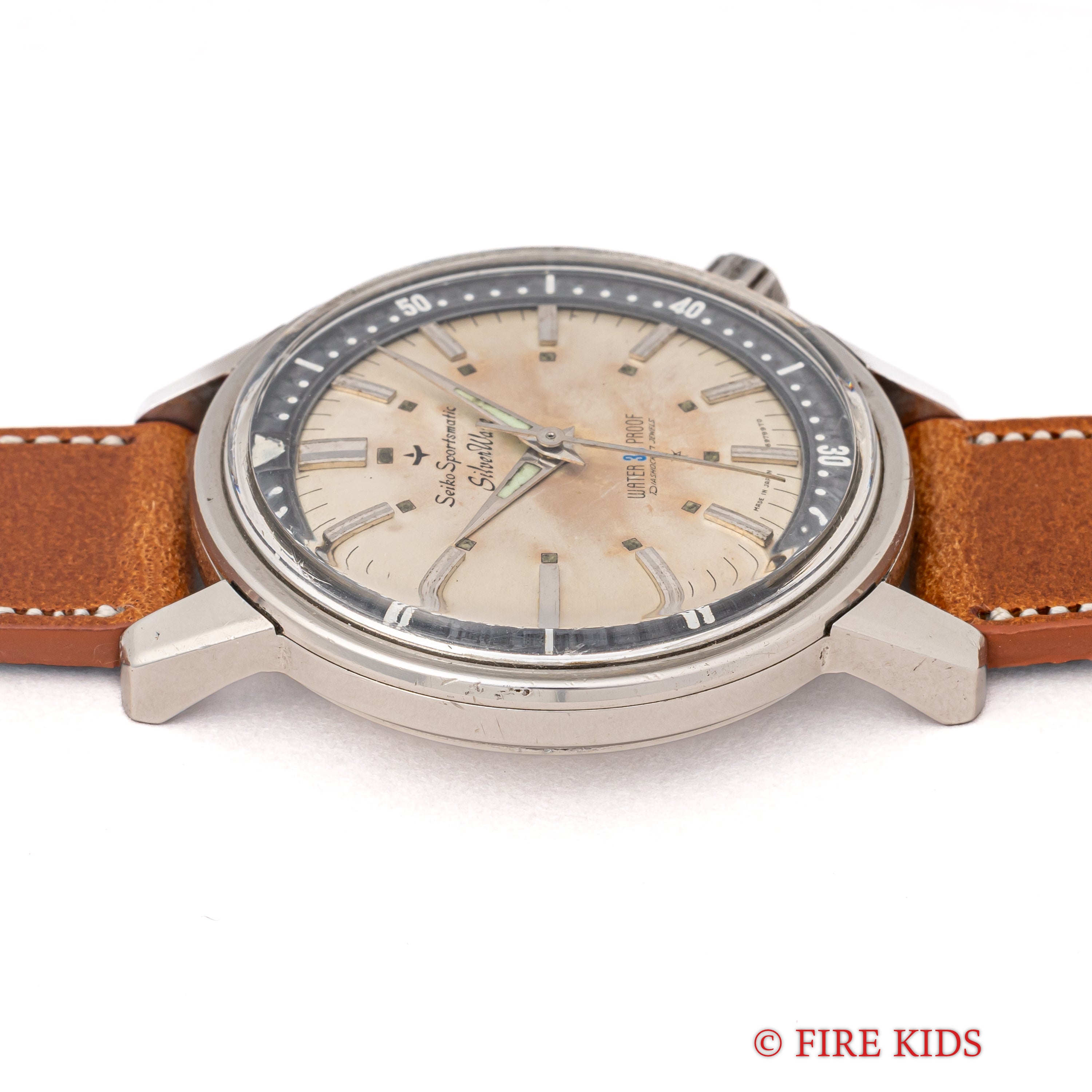 セイコー スポーツマチック シルバーウェーブ 1964年製 Ref.69799 回転ベゼル 自動巻