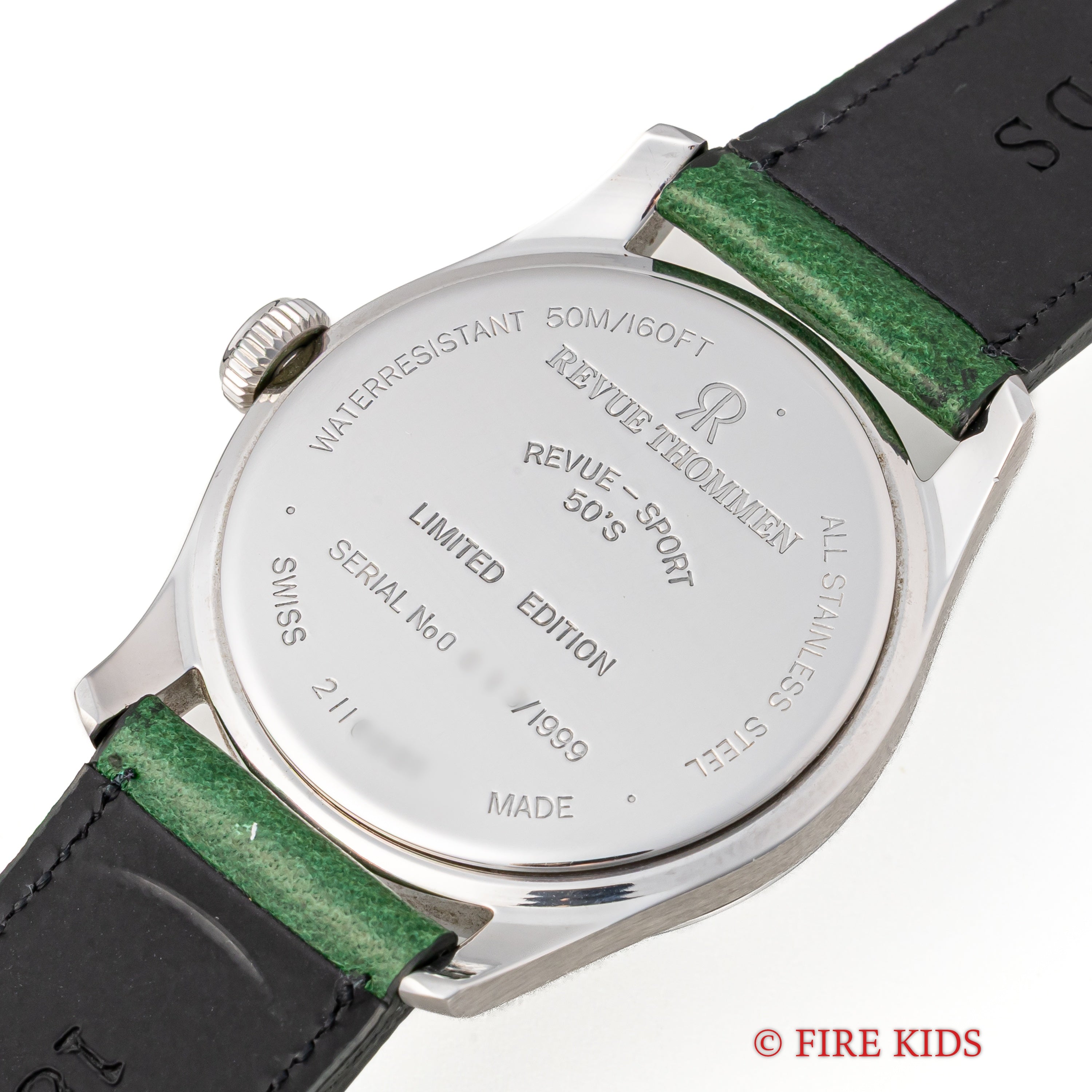 レヴュートーメン スポルト 1990年代製 スモセコ 手巻 純正尾錠付き