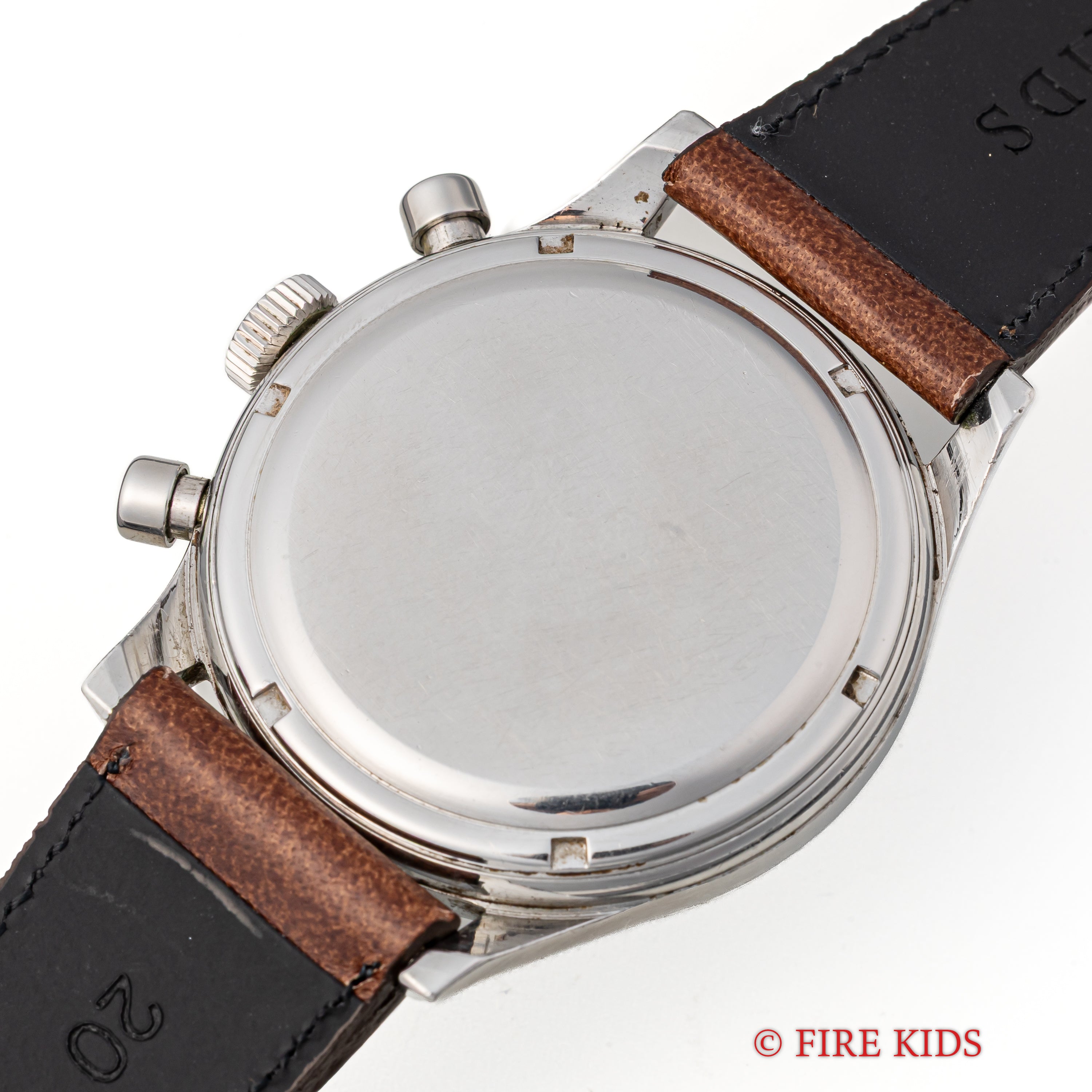 セルティナ 2レジスタークロノグラフ 1950年代製 エクセルシオパークCal.4 ブラックギルドダイヤル