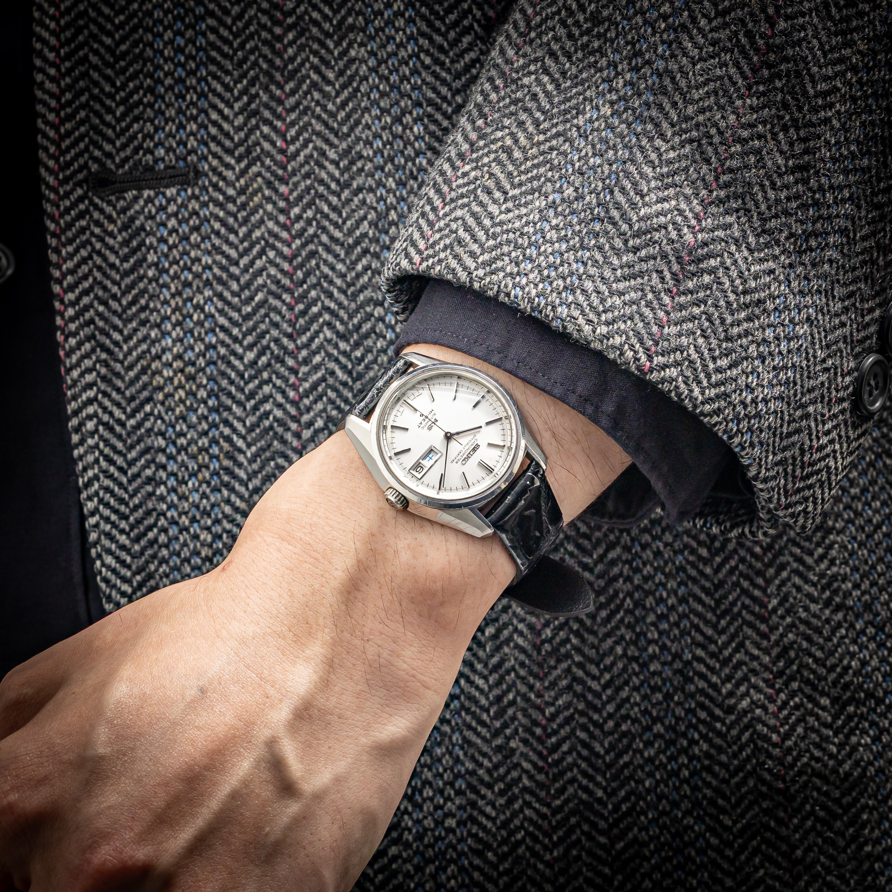 キングセイコー クロノメーター ハイビート 自動巻き 1973年製 Ref.5626-7041 56KS