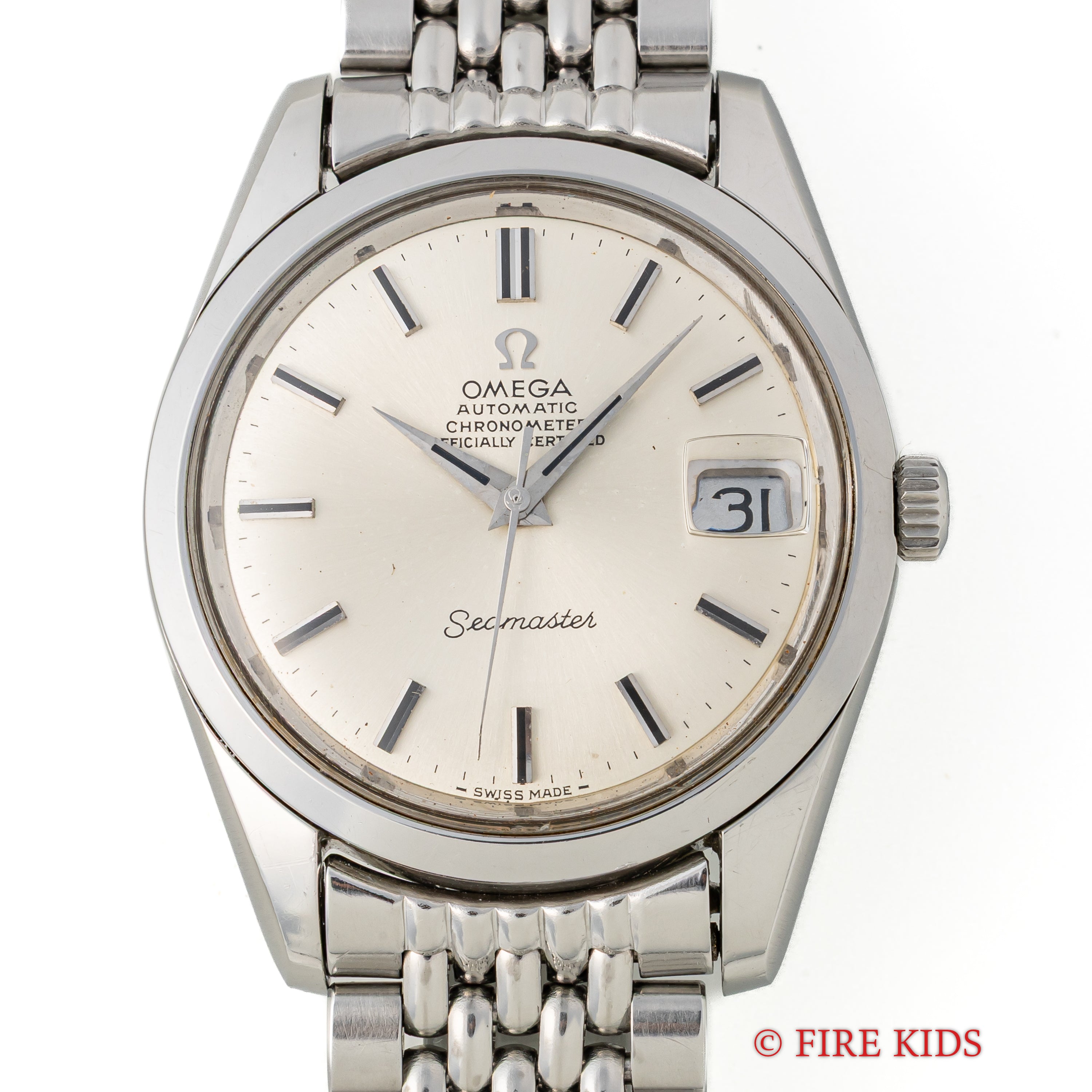 オメガ 1969年製 シーマスター クロノメーター 自動巻き Cal.564 純正ライスブレス