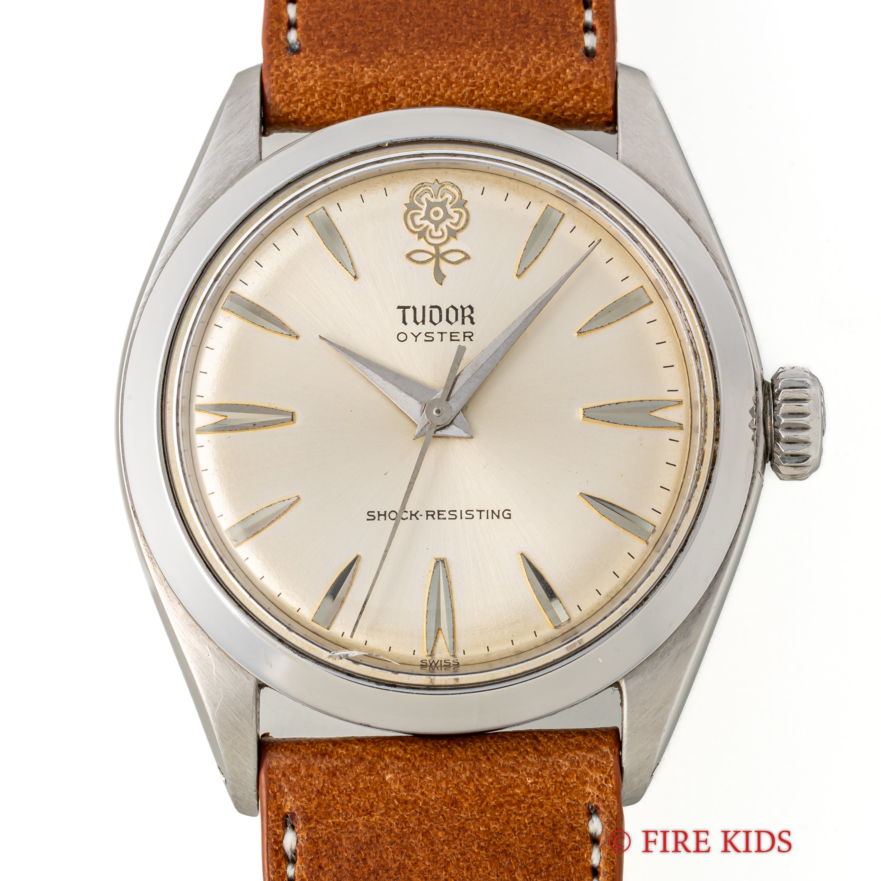 チューダー オイスター デカバラ ノンデイト 1962年製 Ref.7934 王冠リューズ オリジナルダイヤル