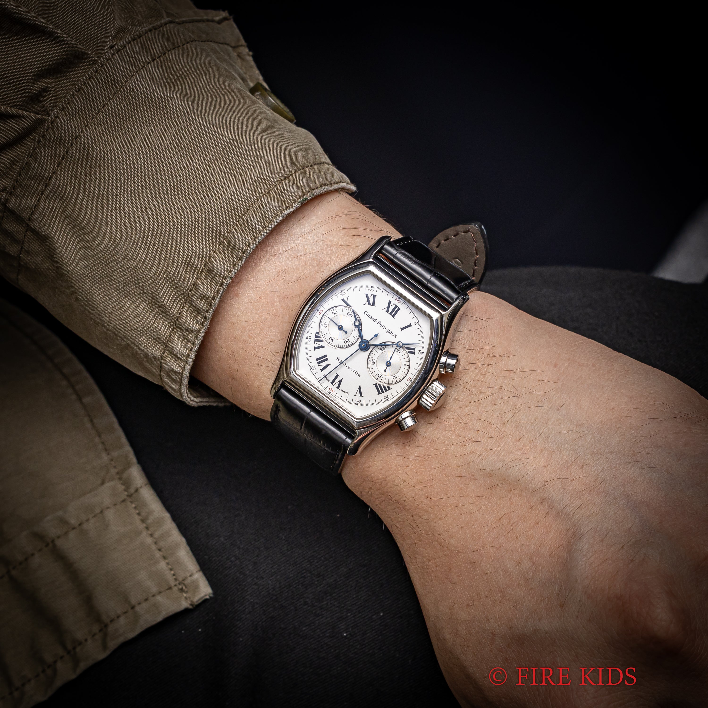 ジラール・ペルゴ リシュビル 1990年代製 Ref.2710 クロノグラフ 手巻き