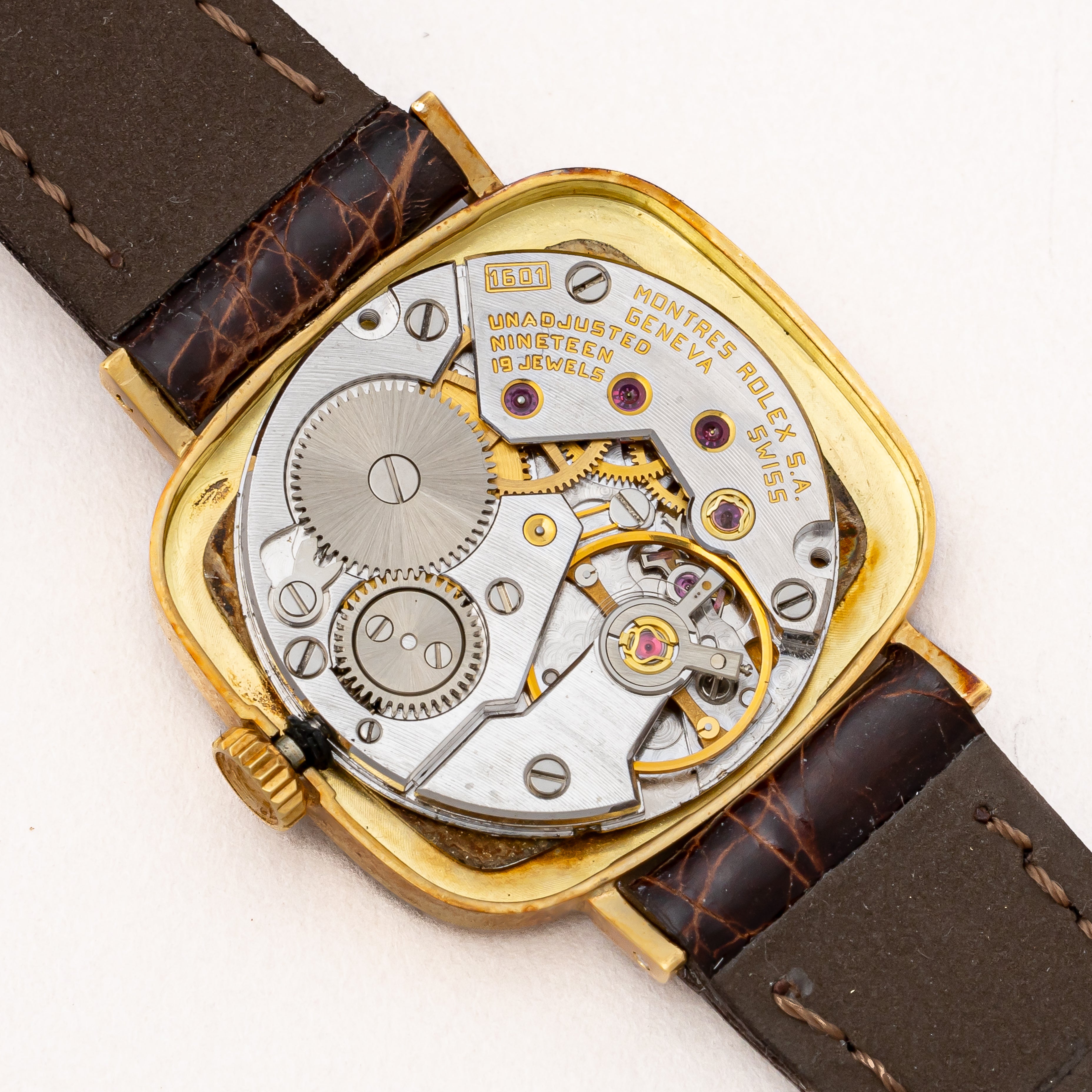 ロレックス チェリーニ レディース 1981年製 Ref.4082 18金イエローゴールド 純正尾錠付き