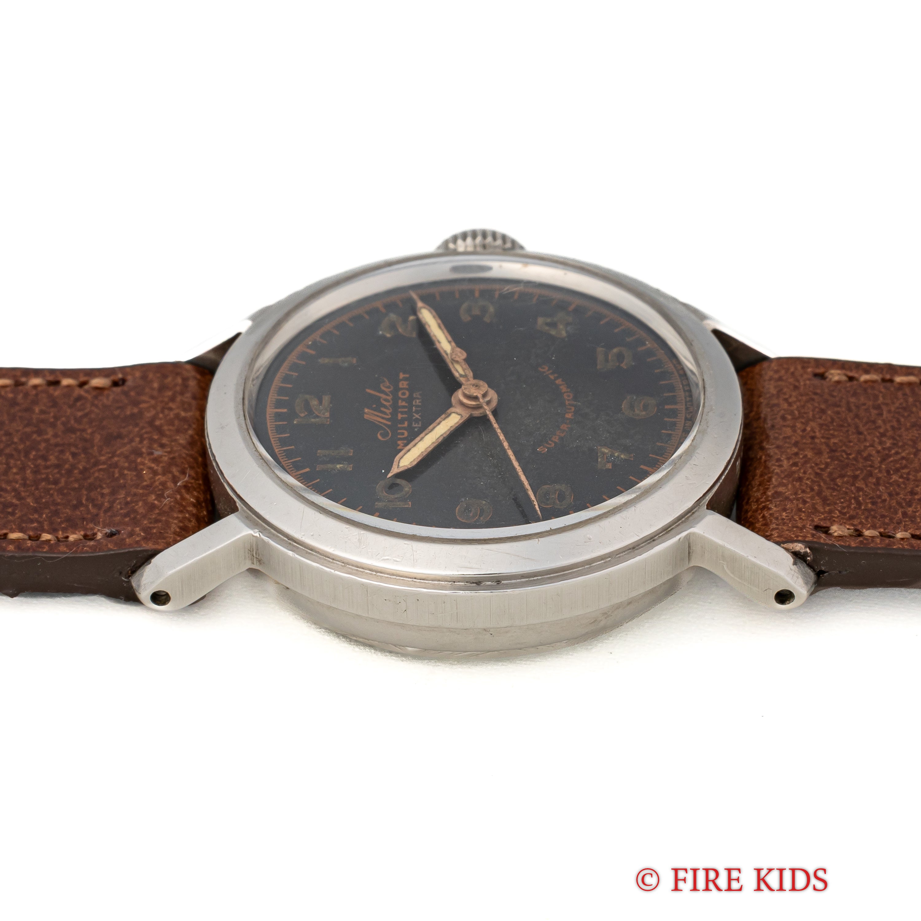 ミドー マルチフォート エクストラ 1940年代製 スーパーオートマチック バンパー式自動巻