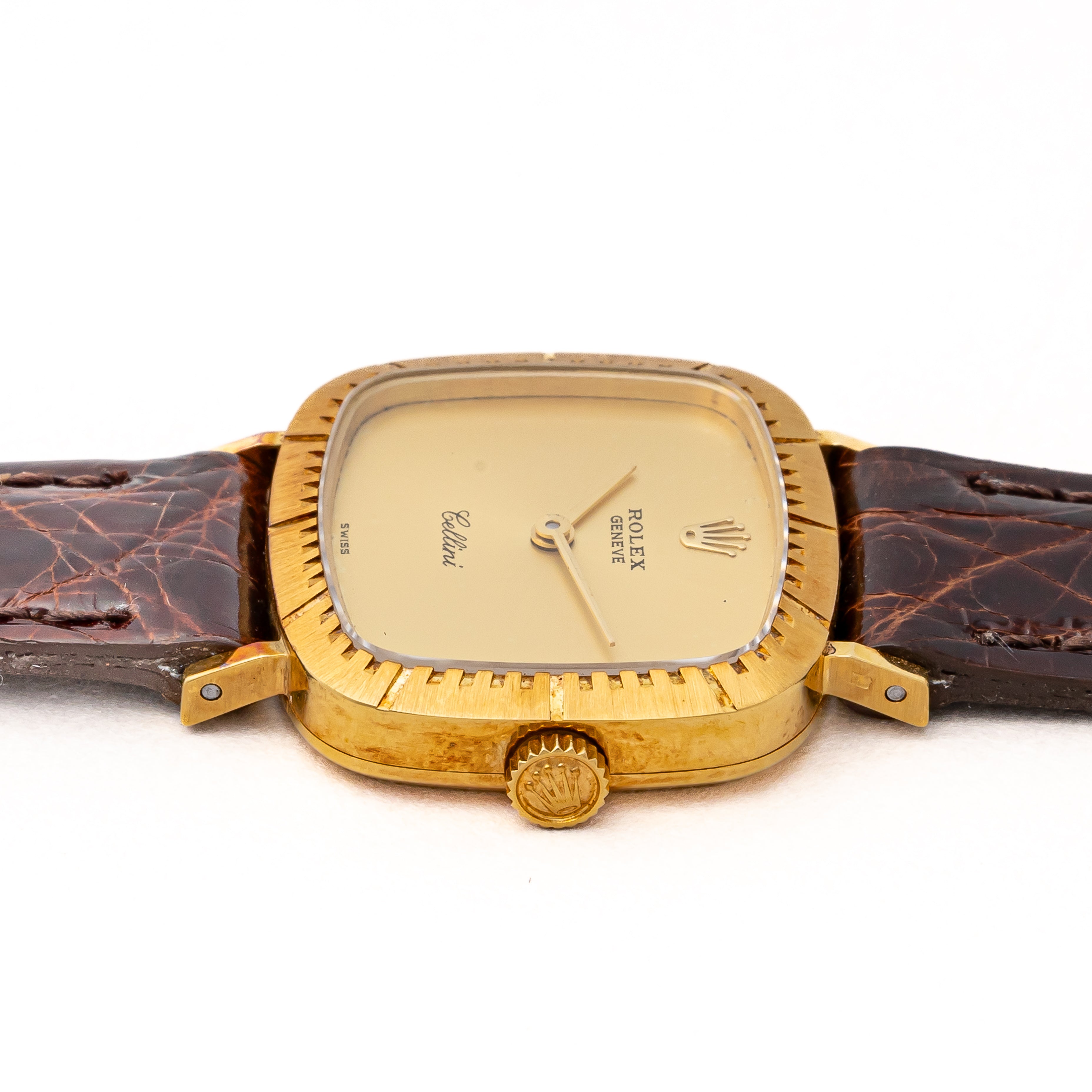 ロレックス チェリーニ レディース 1981年製 Ref.4082 18金イエローゴールド 純正尾錠付き