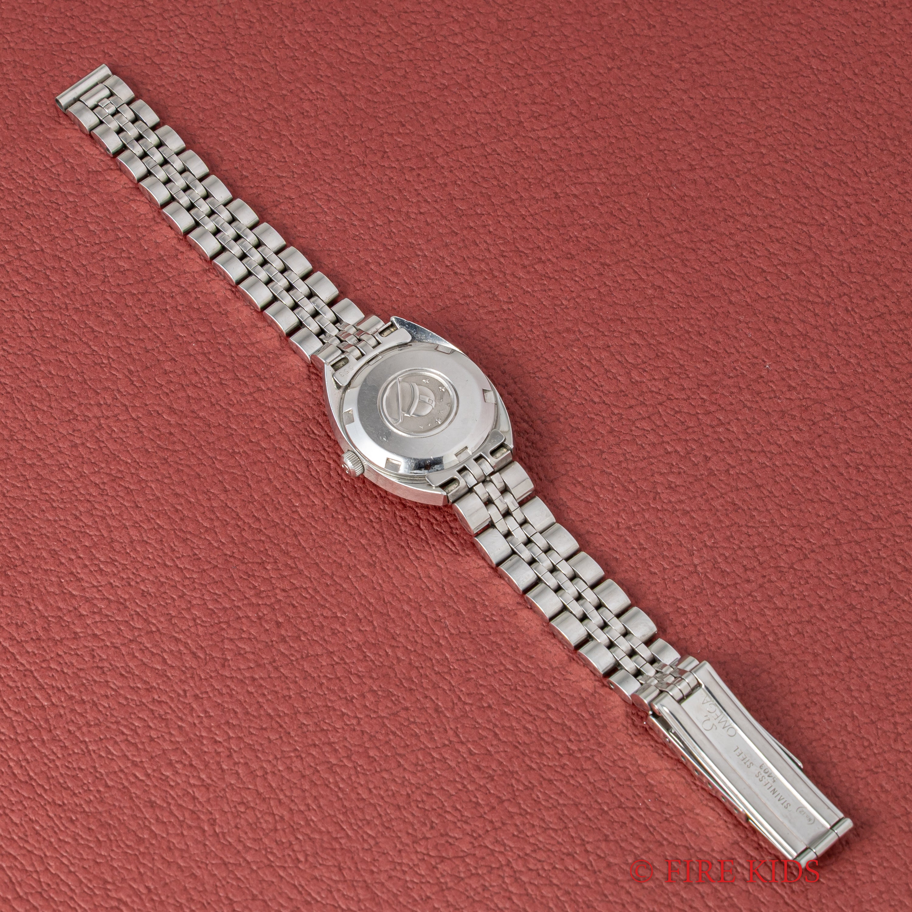 オメガ コンステレーション 1968年製 ジェンタデザイン レディース 純正ステンレスブレス付