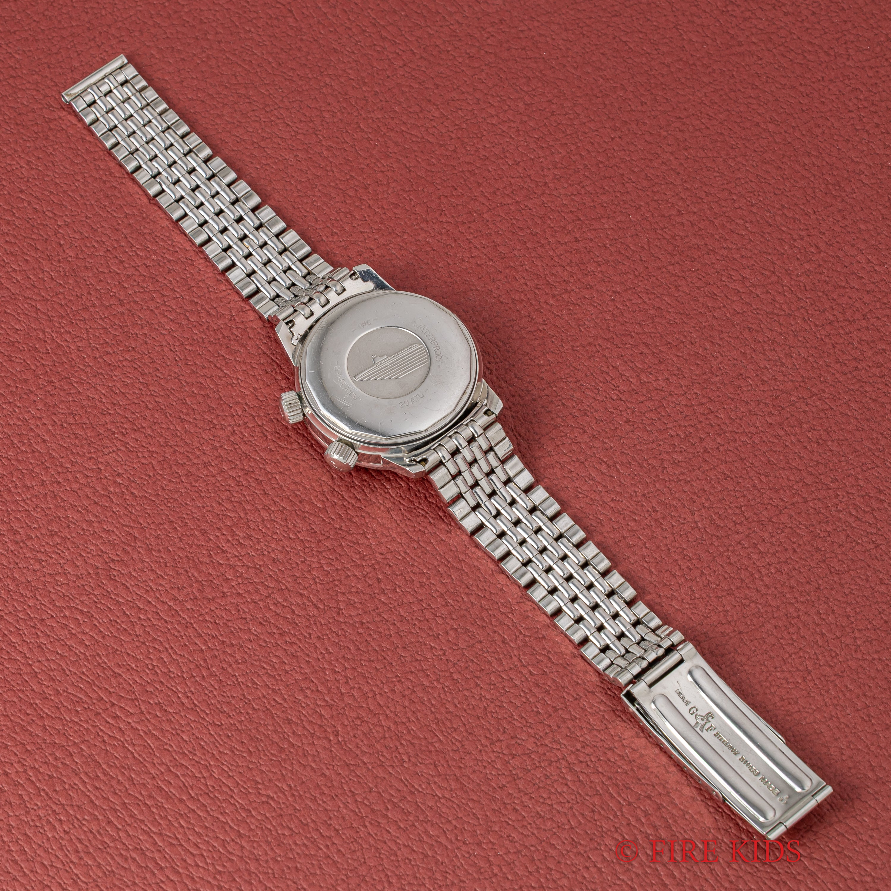 IWC アクアタイマー ファーストモデル 1969年製 ブラックダイヤル Ref.812 Cal.8541 GFライスブレス