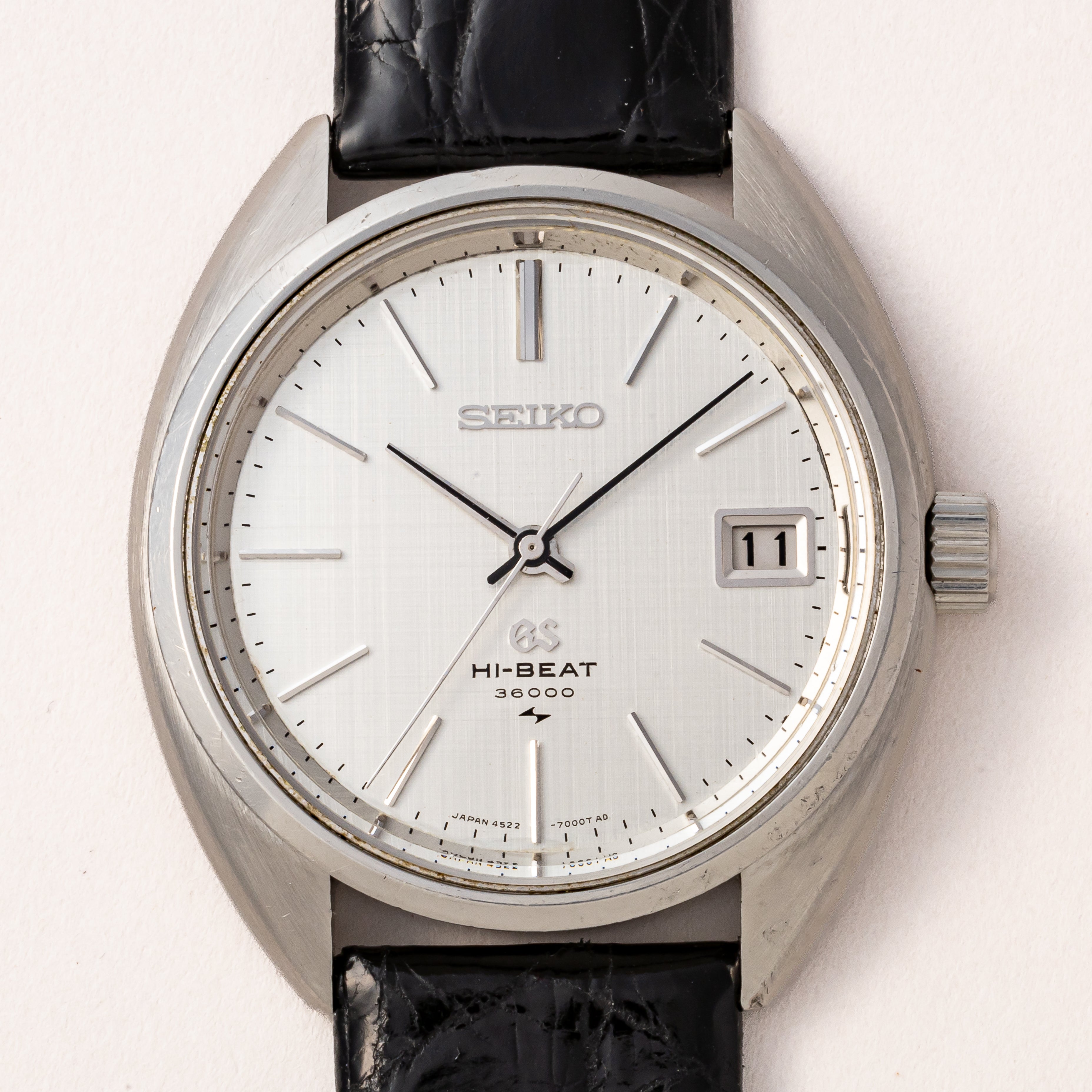 グランドセイコー 1970年製/昭和45年製 Cライン Ref.4522-7010 45GS 純正尾錠付き