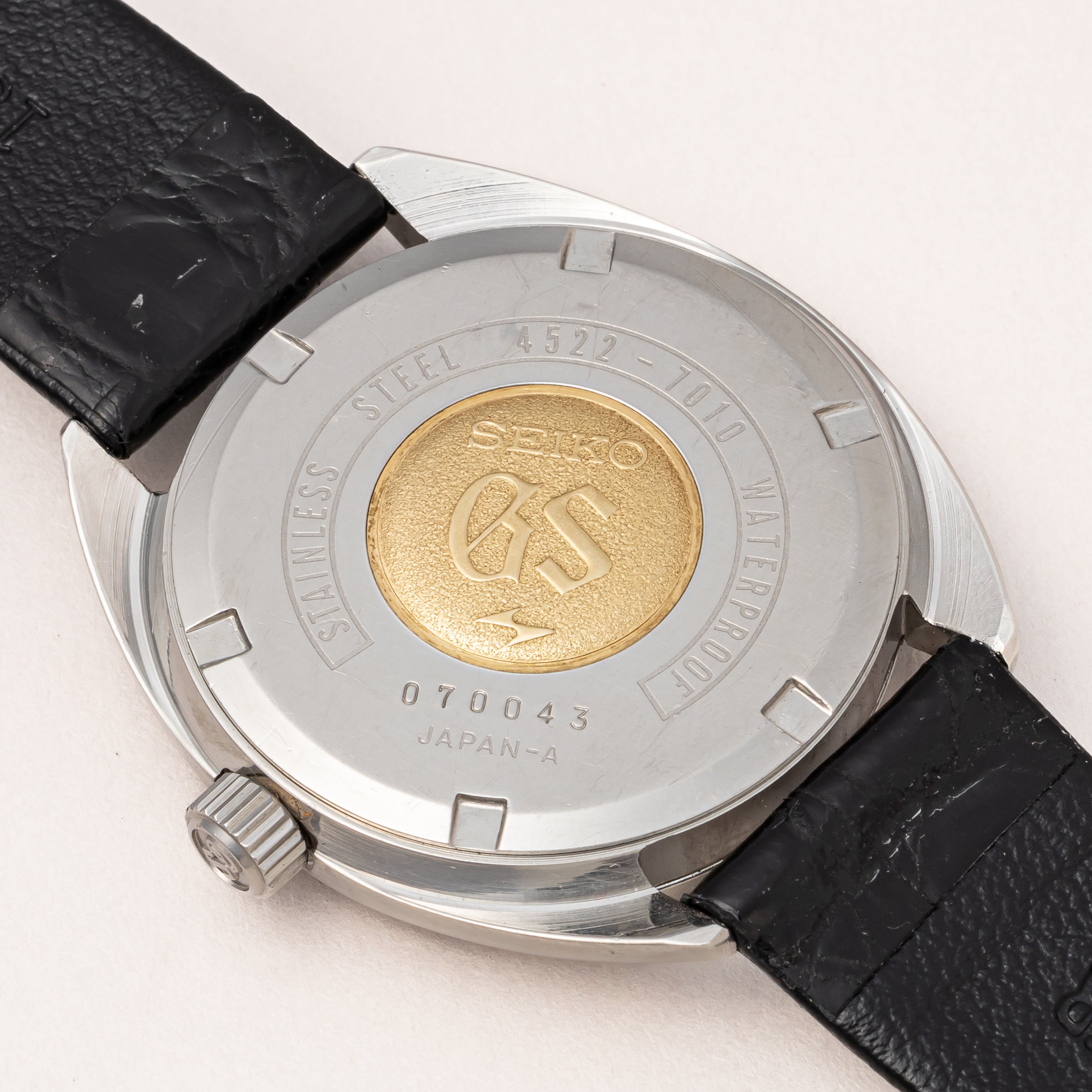 グランドセイコー 1970年製/昭和45年製 Cライン Ref.4522-7010 45GS 純正尾錠付き