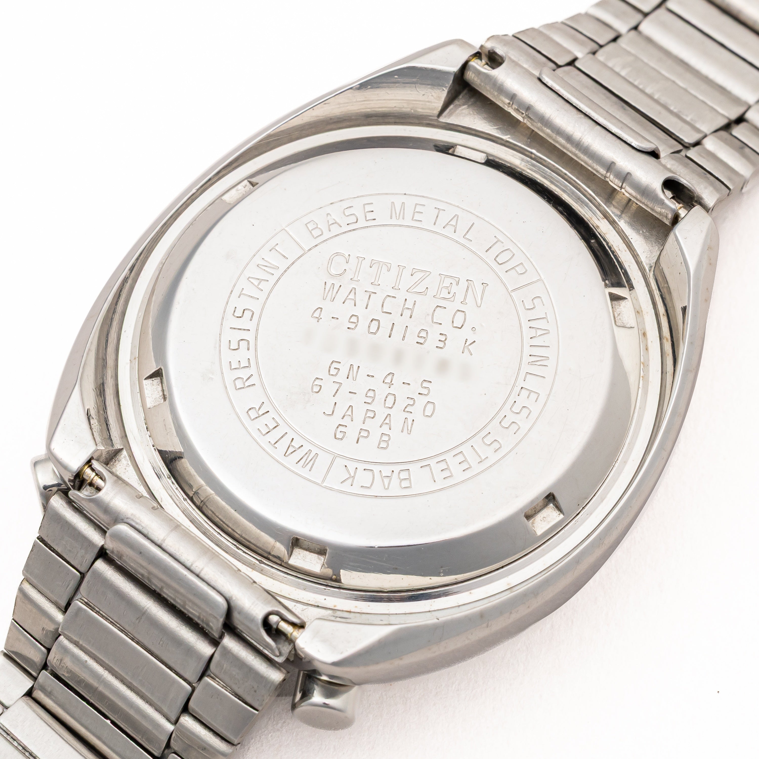 シチズン ツノクロノ チャレンジタイマー 1971年製 自動巻きクロノグラフ 純正ブレス