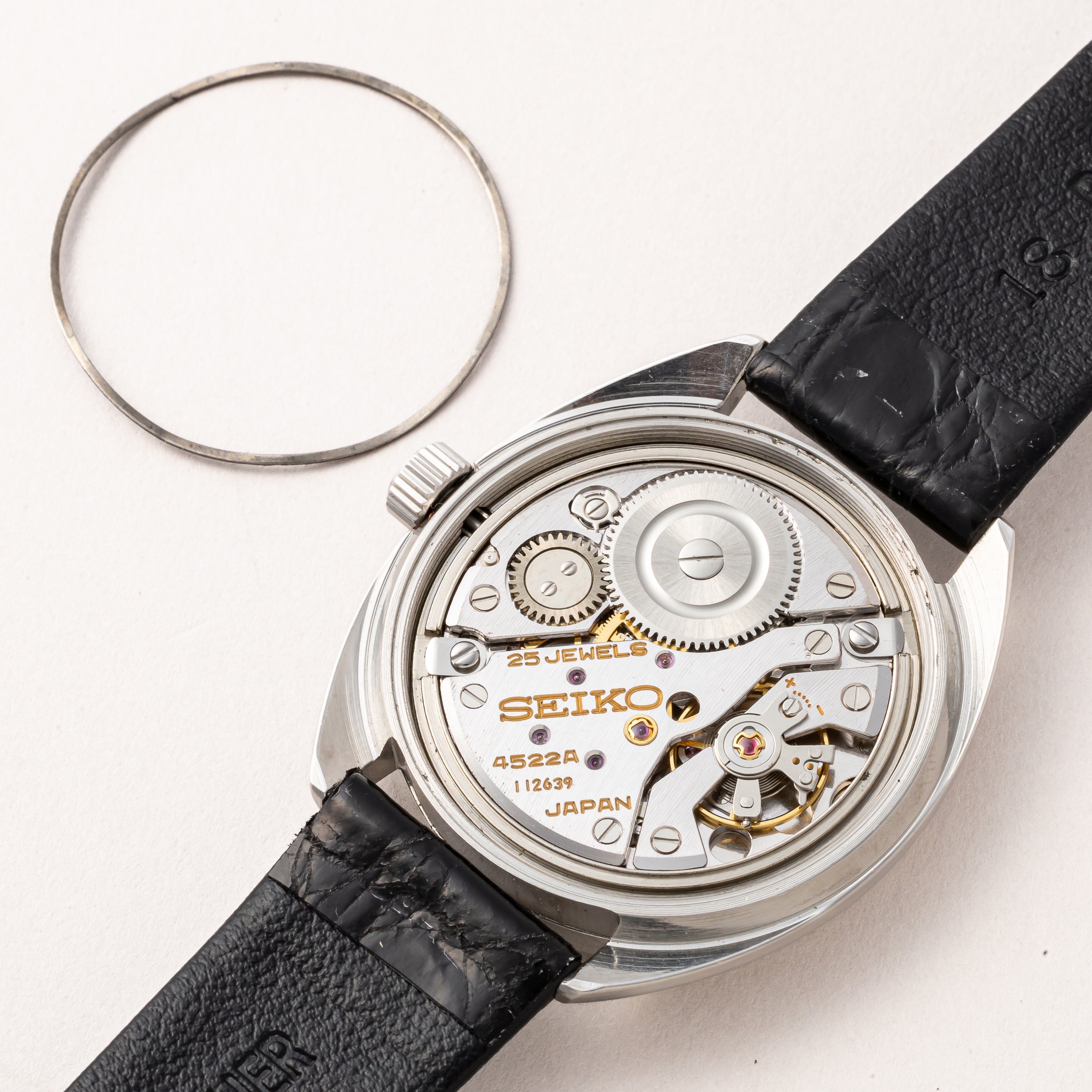 グランドセイコー 1970年製/昭和45年製 Cライン Ref.4522-7010 45GS 純正尾錠付き