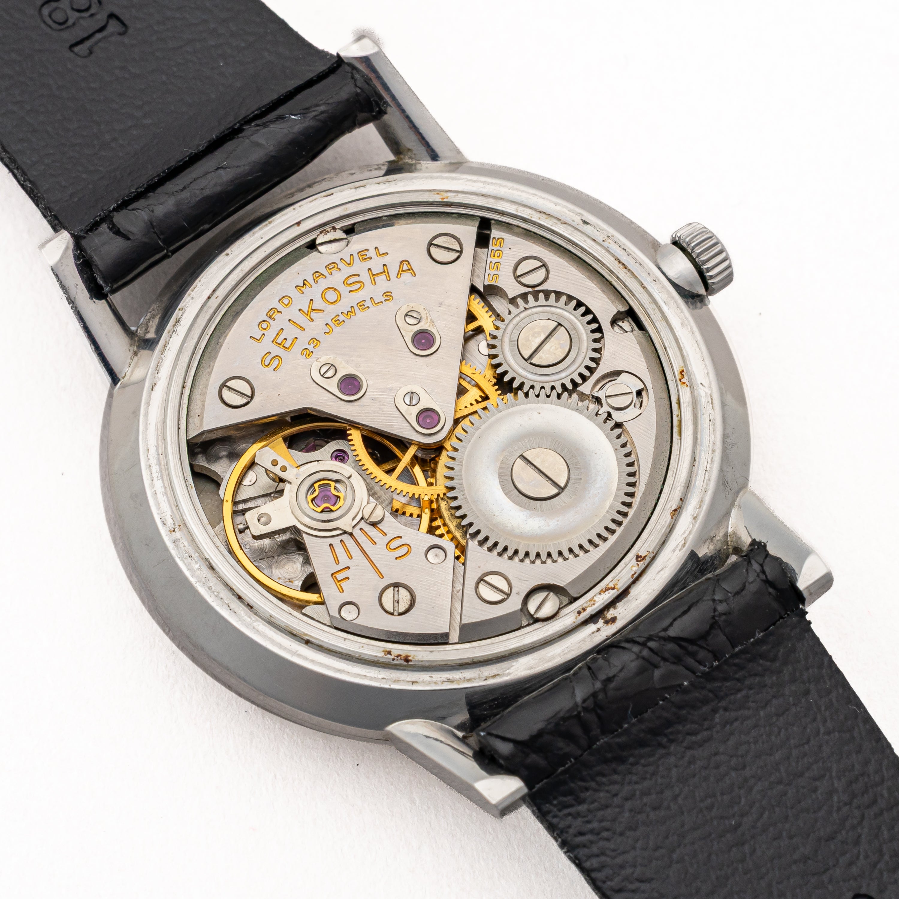 セイコー ロードマーベル SDダイヤル 彫文字ロゴ 手巻き 1960年製 Ref.J14038 LM Cal.5955