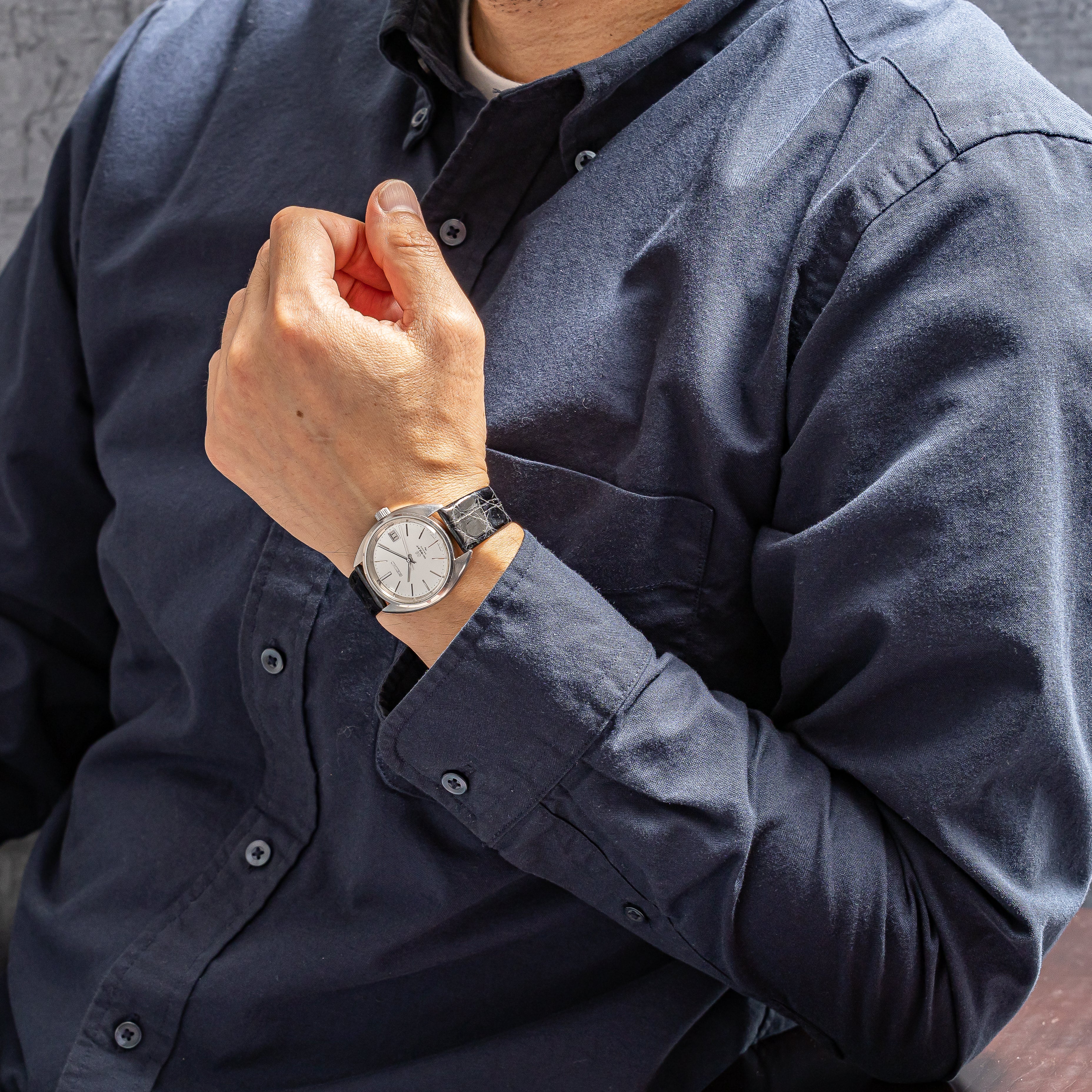 グランドセイコー 1970年製/昭和45年製 Cライン Ref.4522-7010 45GS 純正尾錠付き