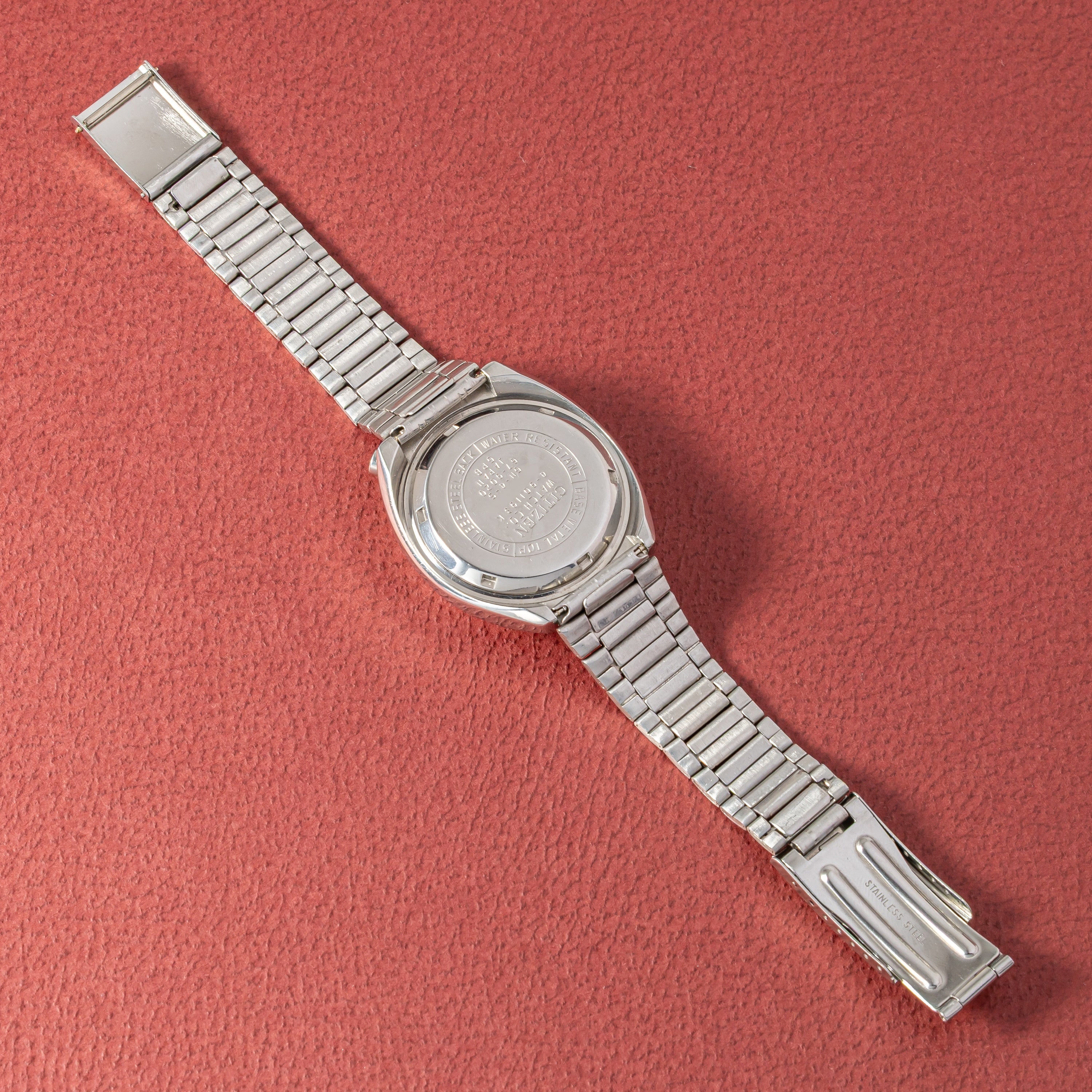 シチズン ツノクロノ チャレンジタイマー 1971年製 自動巻きクロノグラフ 純正ブレス