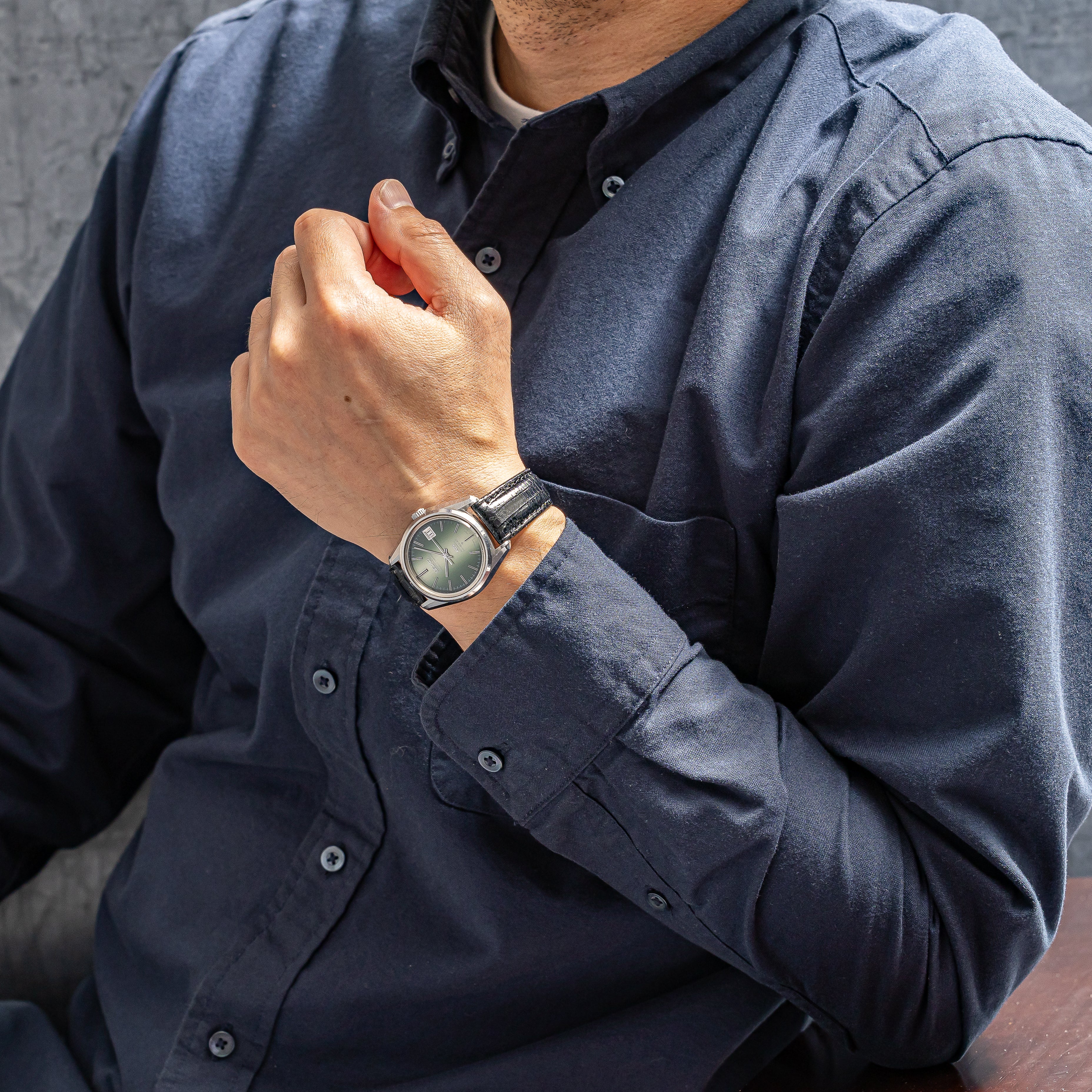 キングセイコー クロノメーター 1972年製 56KS Ref.5625-7040 グリーングラデーションダイヤル