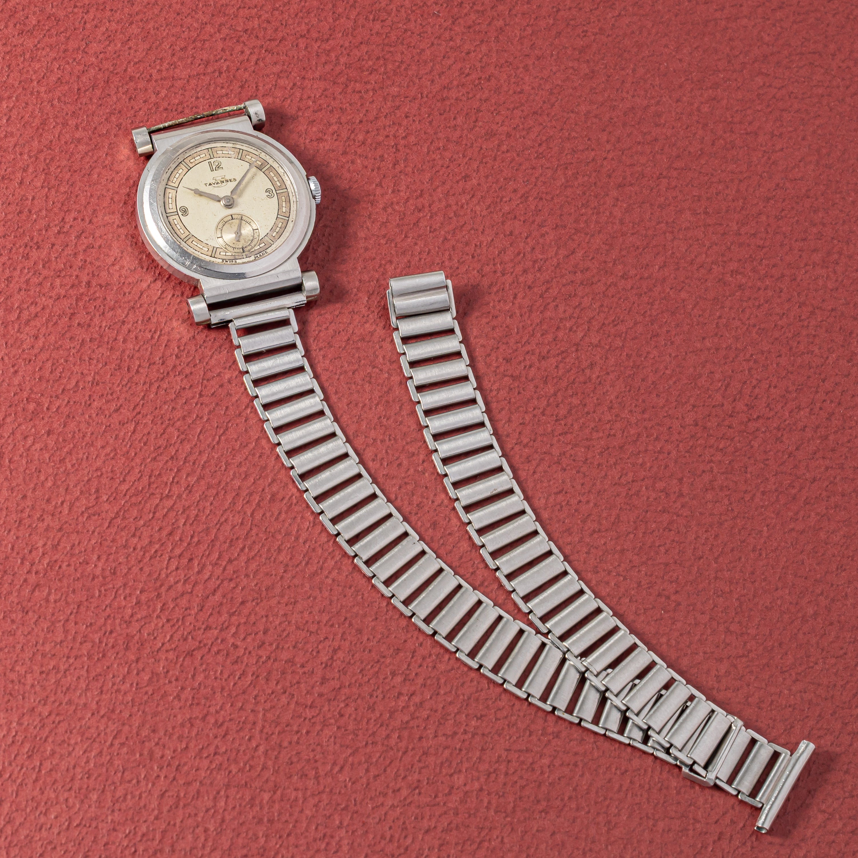 タバン フレキシブルラグ ゲイフレアーブレス 1930年代製 Ref.377 Cal.010