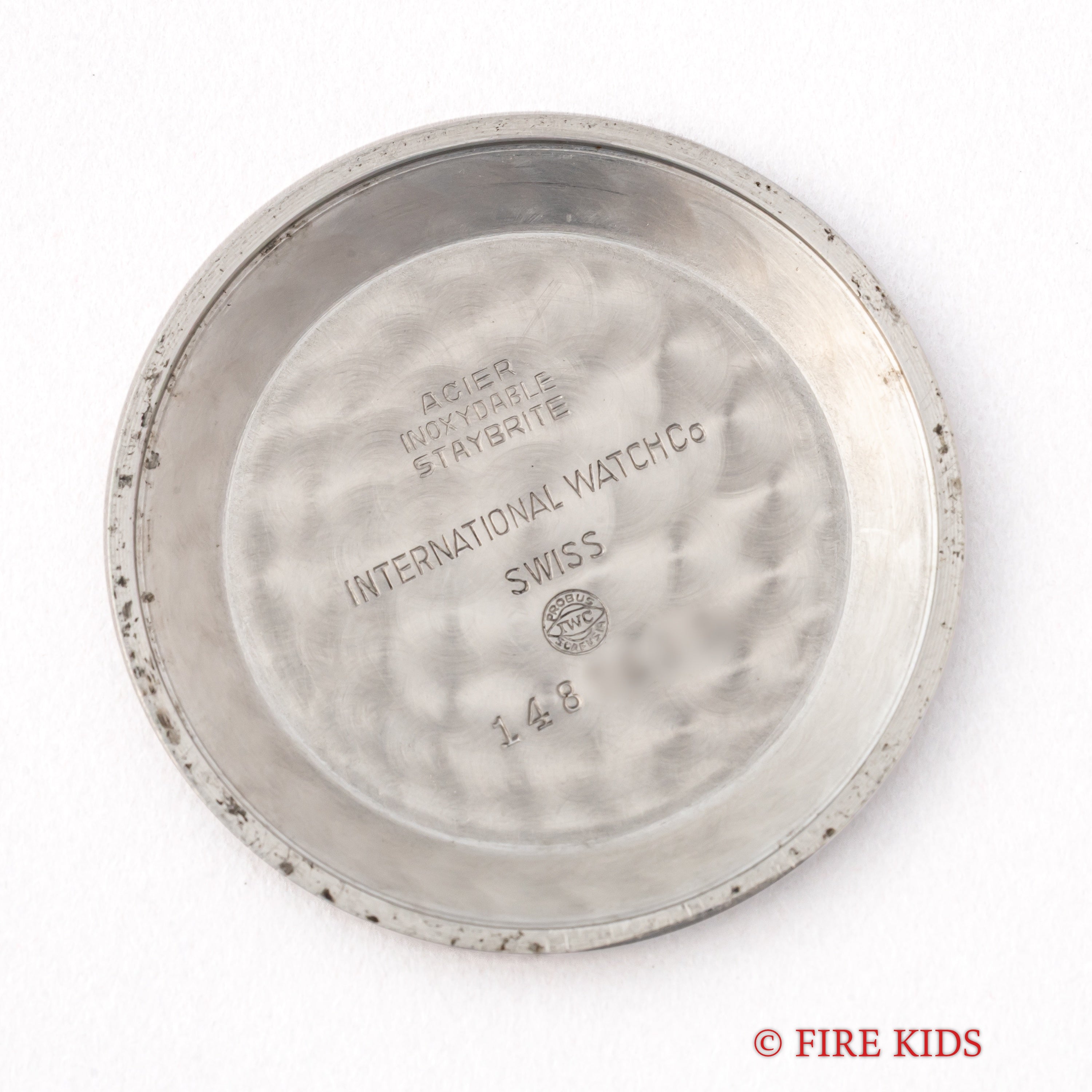 IWC ラウンドケース 1958年製 手巻き Cal.89 砲弾インデックス ビックケース